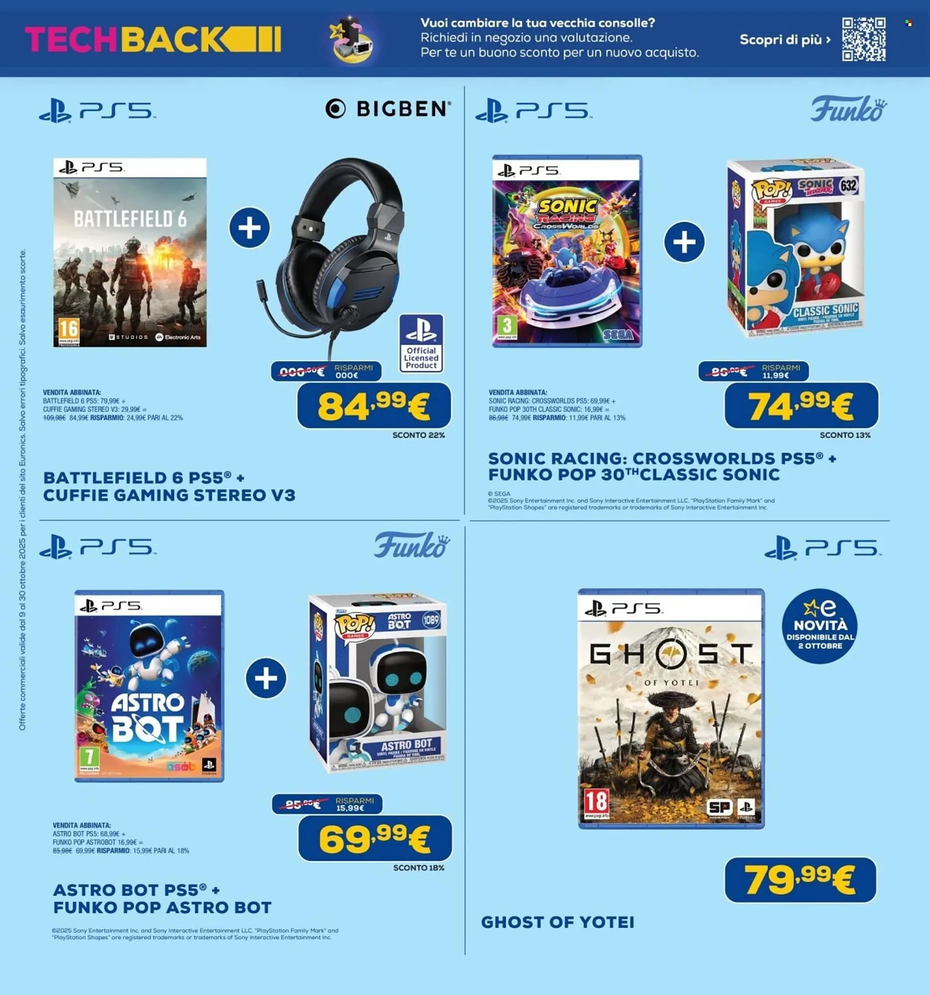 Volantino Euronics da 9 ottobre a 30 ottobre di 2025 - Pagina del volantino 19