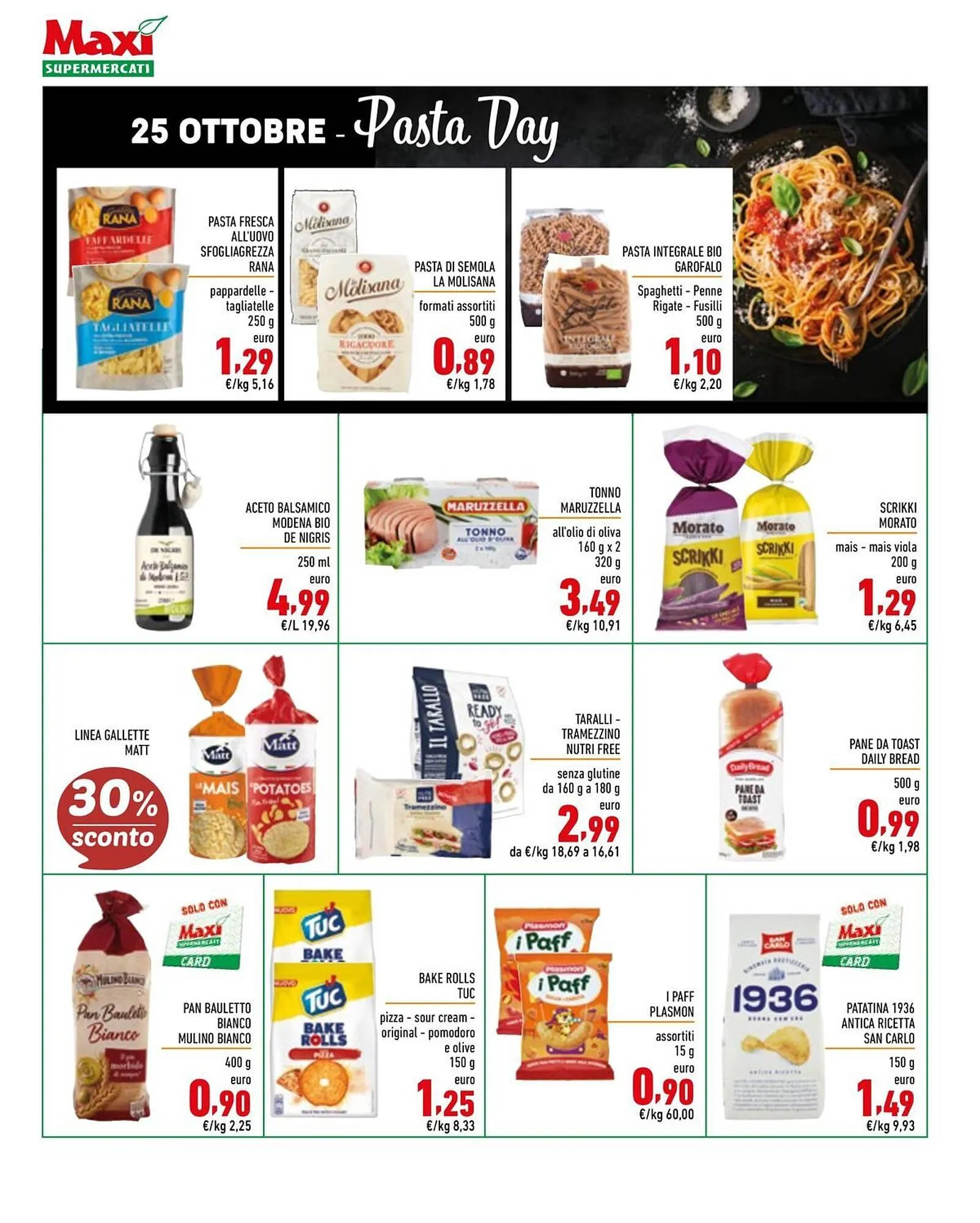 Volantino Maxi Supermercati da 21 ottobre a 3 novembre di 2025 - Pagina del volantino 10