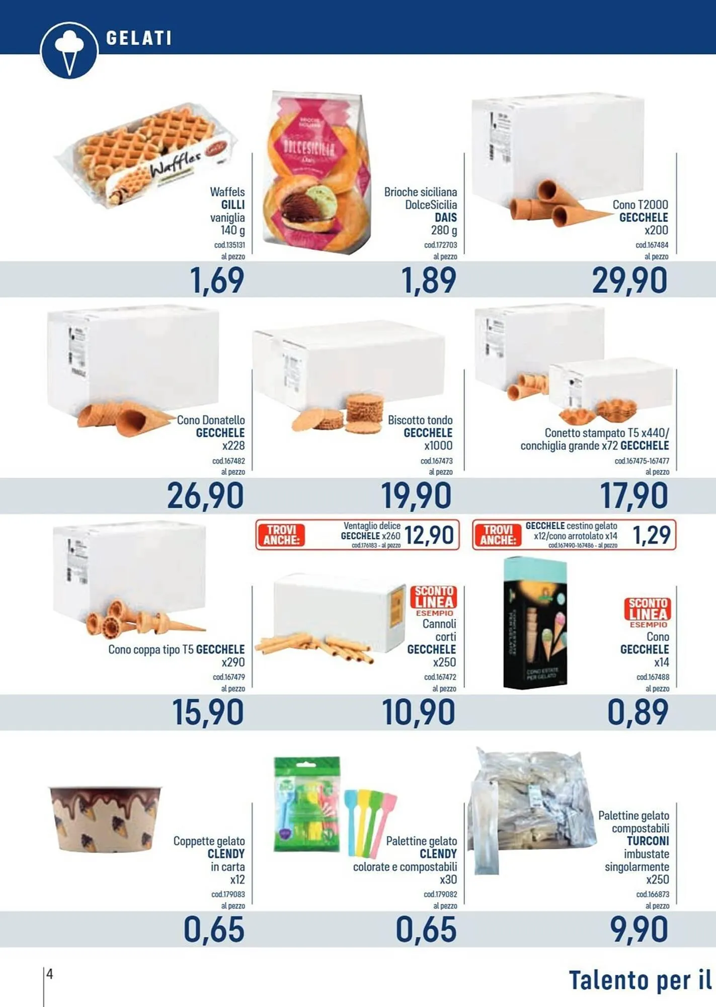 Volantino Talento Professional Store da 11 maggio a 24 maggio di 2026 - Pagina del volantino 4