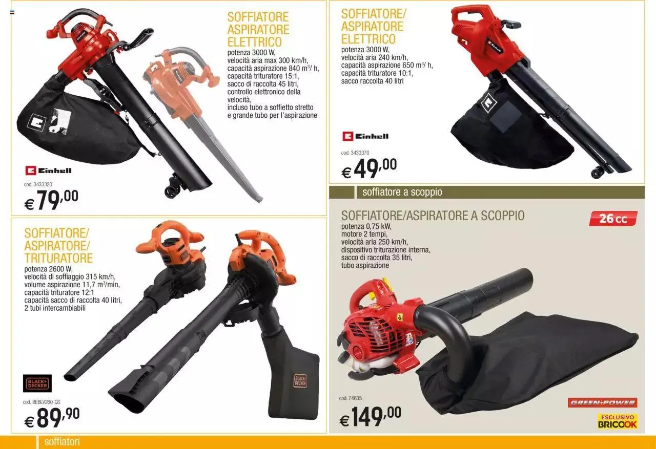 Brico OK - Catalogo macchine da giardino da 24 aprile a 31 dicembre di 2023 - Pagina del volantino 21