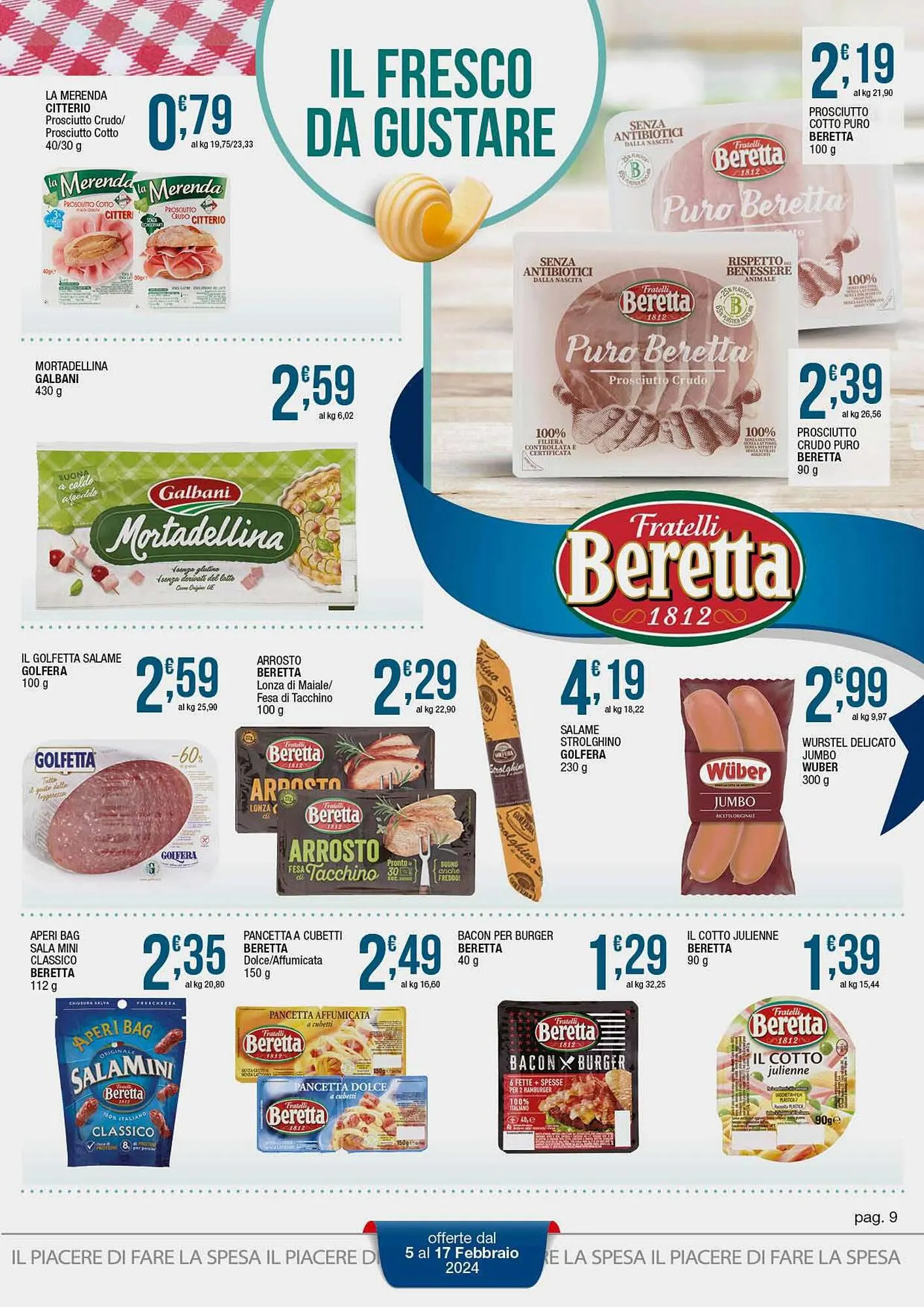 Volantino Sidis da 5 febbraio a 17 febbraio di 2024 - Pagina del volantino 9