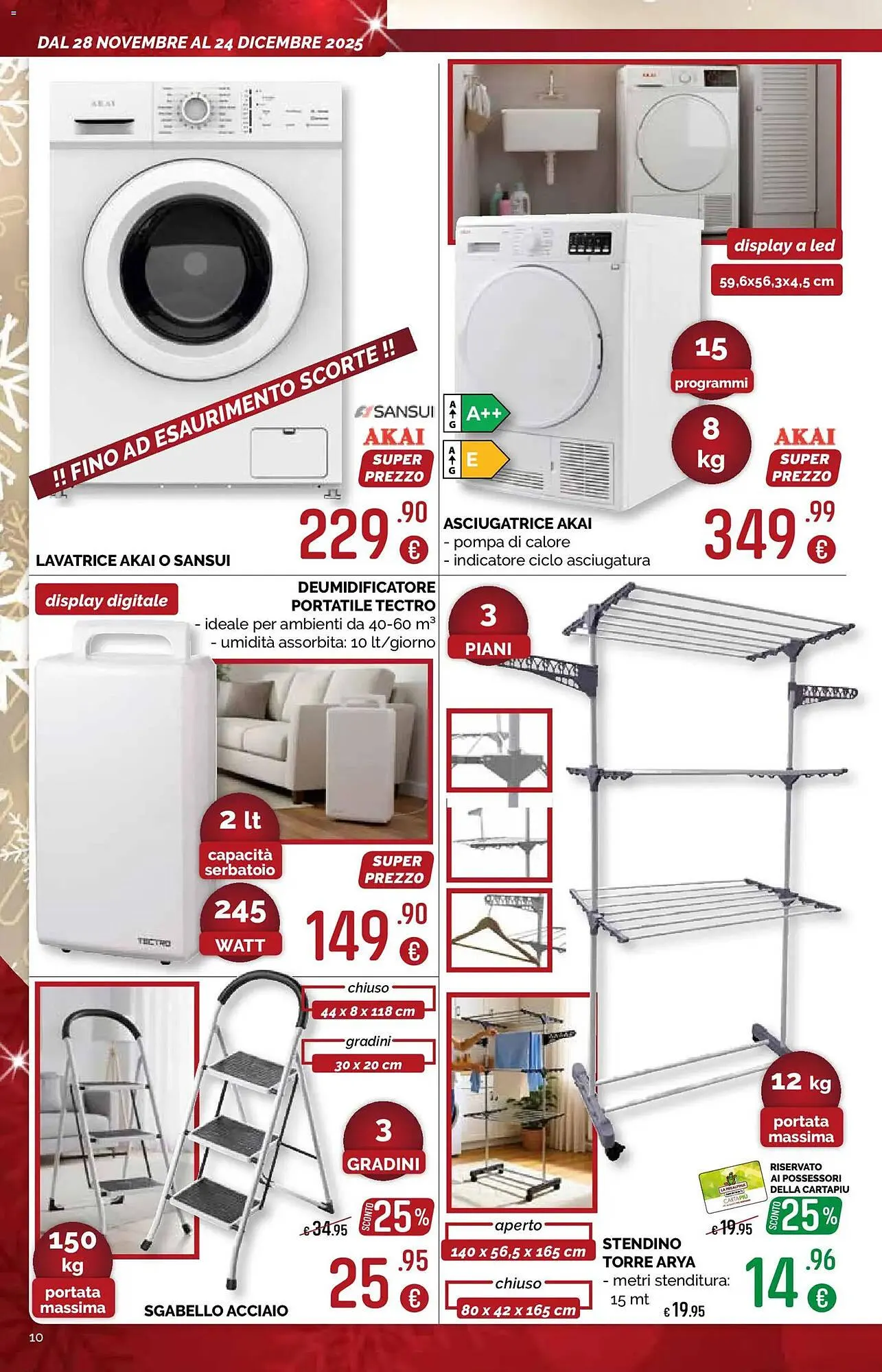 Volantino La Prealpina da 28 novembre a 24 dicembre di 2025 - Pagina del volantino 10