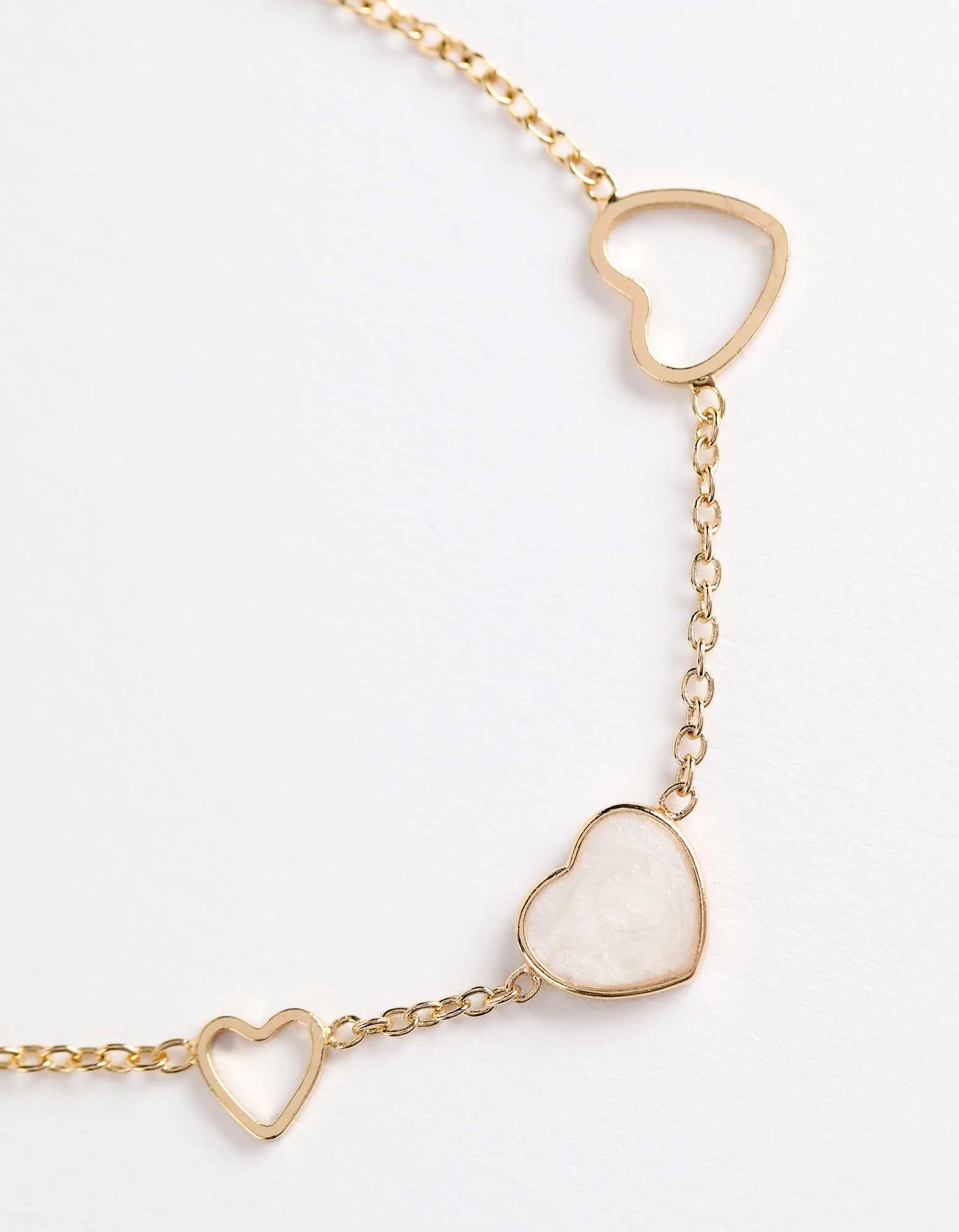 Braccialetto - Catena a maglie - oro