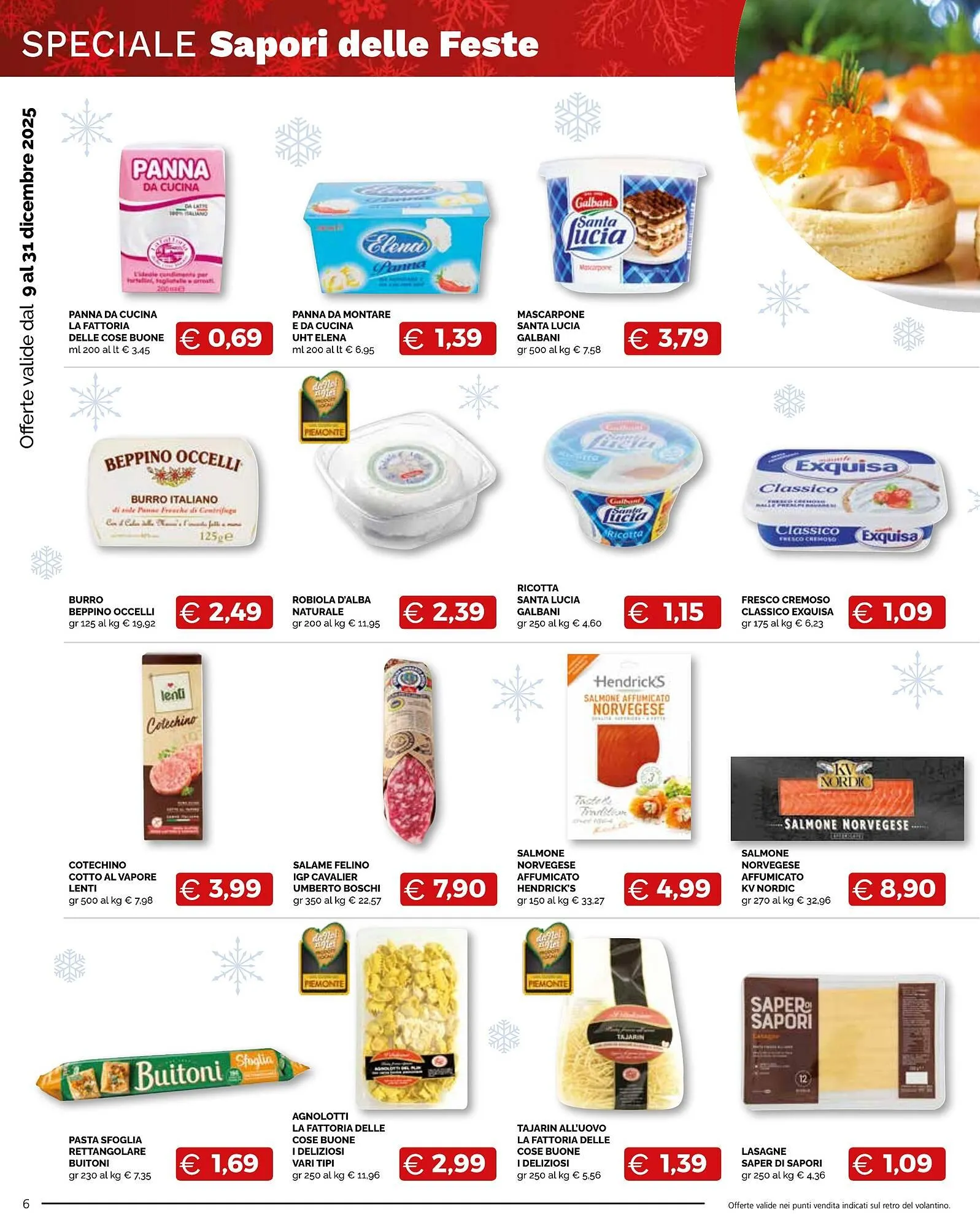 Volantino Mercatò Local da 9 dicembre a 31 dicembre di 2025 - Pagina del volantino 6