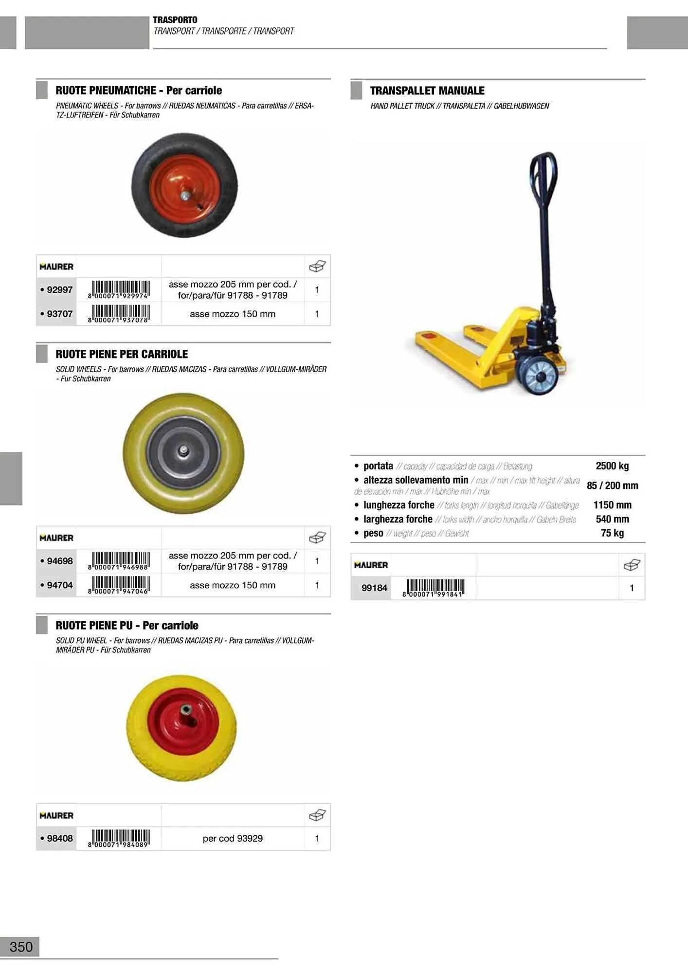 Volantino Maurer da 10 gennaio a 30 giugno di 2024 - Pagina del volantino 351