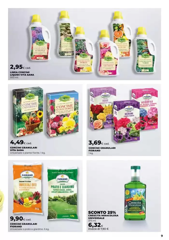 E' tempo di fiorire da 14 marzo a 9 aprile di 2025 - Pagina del volantino 9