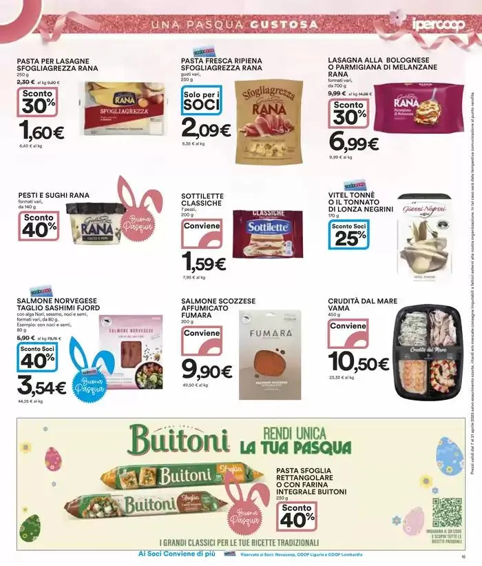 40 prodotti al 40% di sconto da 7 aprile a 21 aprile di 2025 - Pagina del volantino 15