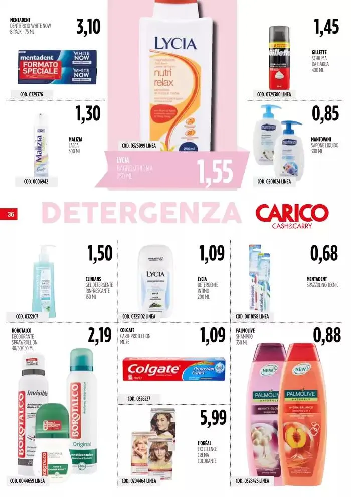 Offerte Carico Cash & Carry  da 24 ottobre a 6 novembre di 2024 - Pagina del volantino 36