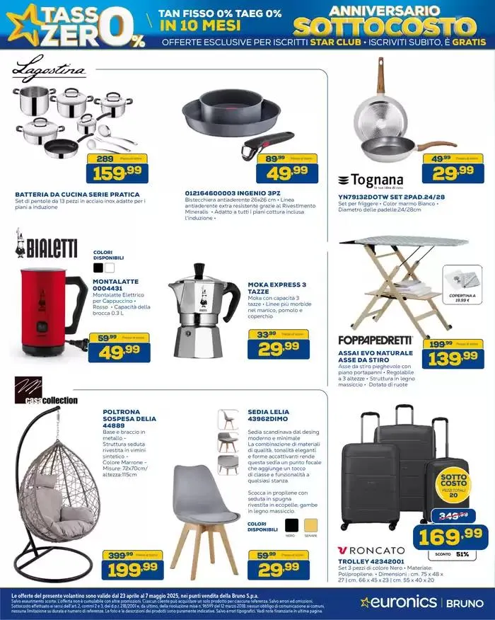 Anniversario sottocosto da 23 aprile a 7 maggio di 2025 - Pagina del volantino 36