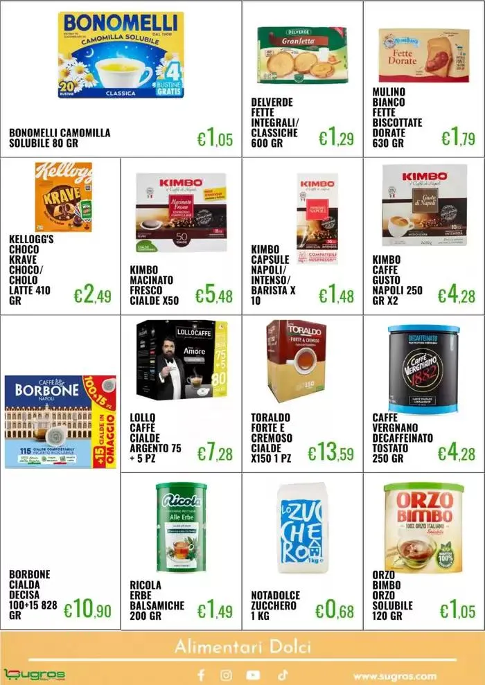 I sapori d'Italia oltre i confini da 31 marzo a 19 aprile di 2025 - Pagina del volantino 20
