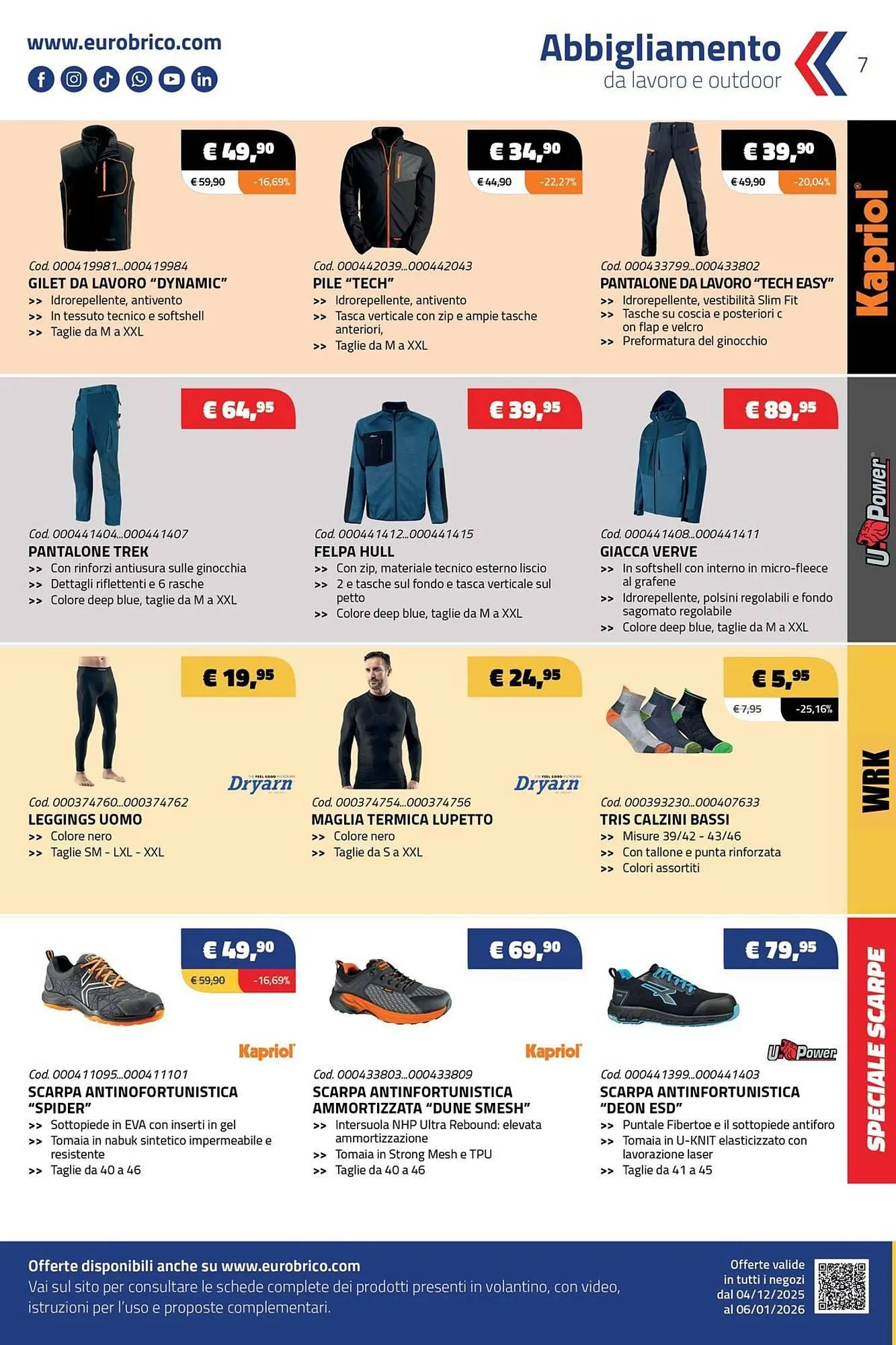 Volantino Eurobrico da 4 dicembre a 6 gennaio di 2026 - Pagina del volantino 7
