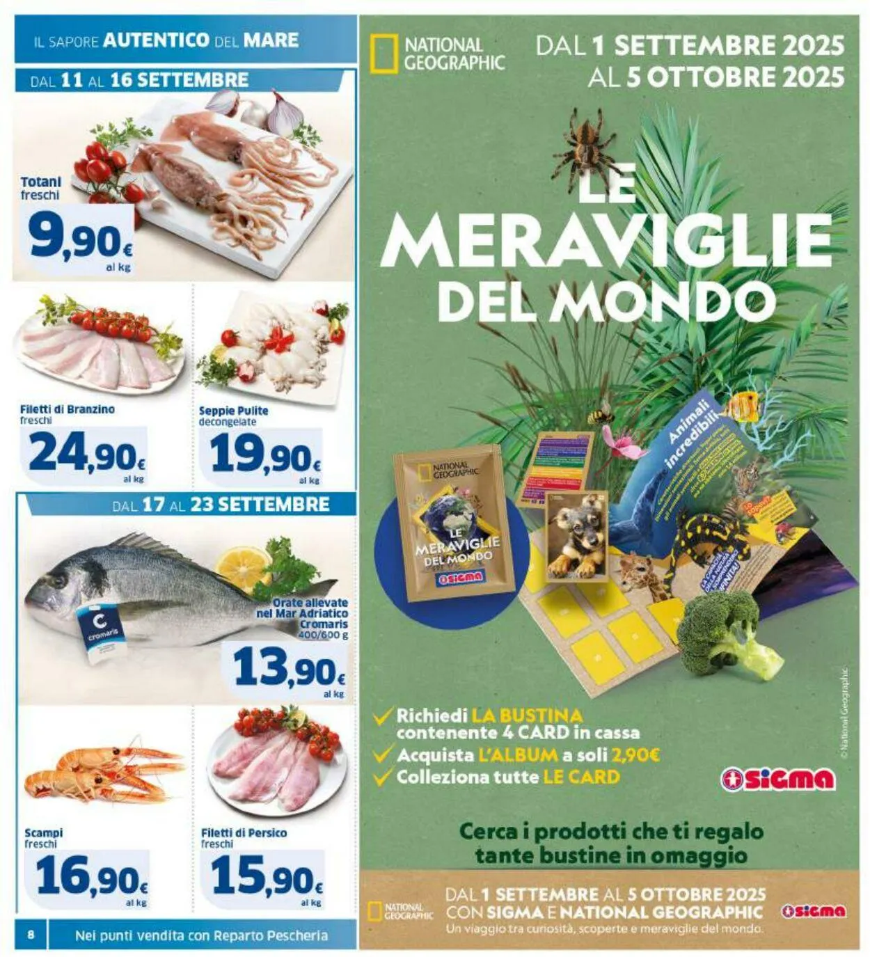 Sigma - Bologna Volantino attuale da 11 settembre a 23 settembre di 2025 - Pagina del volantino 8