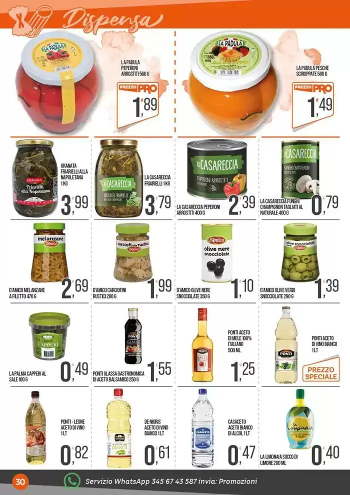 Scegli la qualita risparmia con noi! da 28 ottobre a 10 novembre di 2024 - Pagina del volantino 30