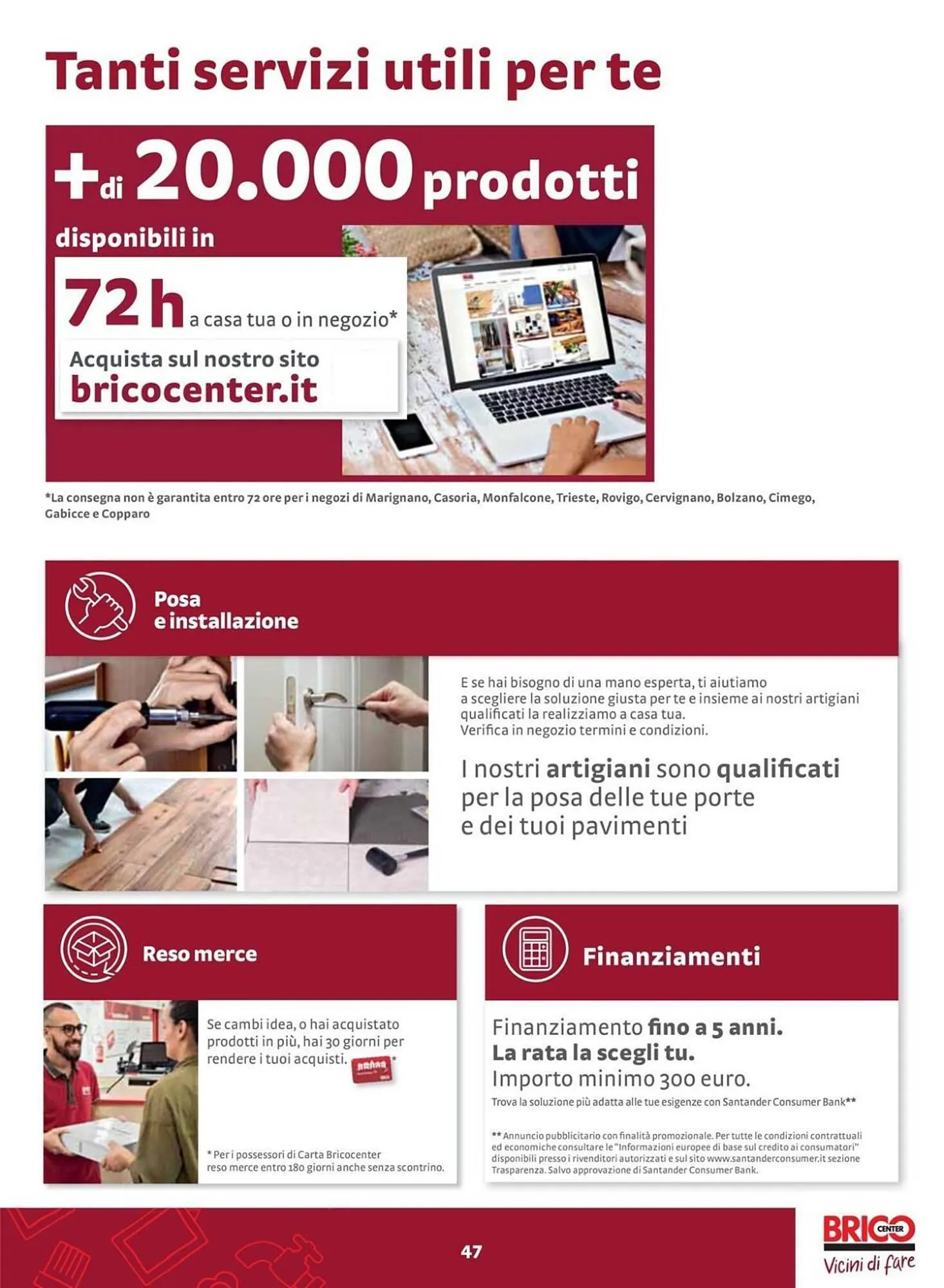 Volantino Bricocenter da 14 giugno a 31 dicembre di 2023 - Pagina del volantino 47