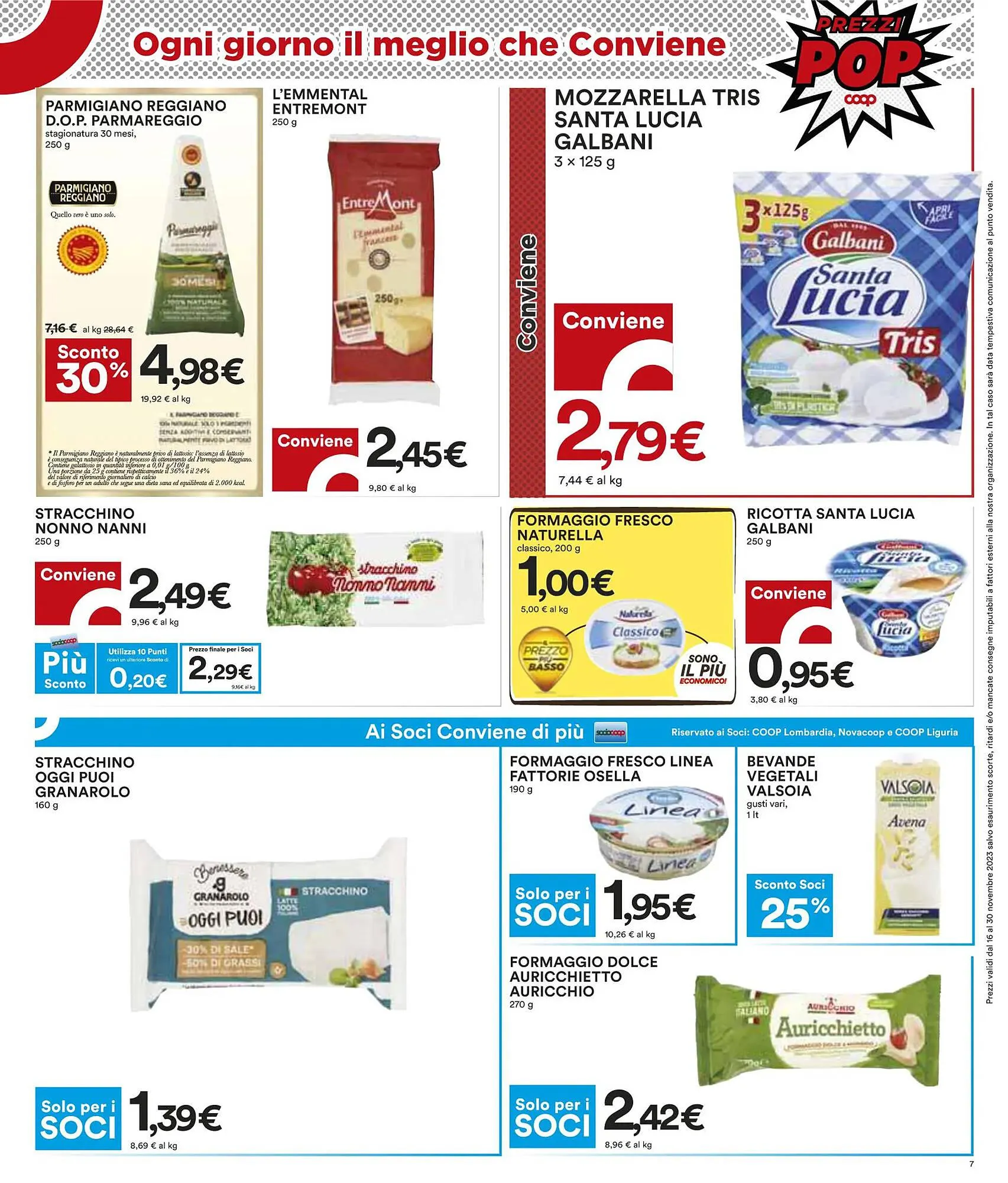 Volantino Coop da 16 novembre a 30 novembre di 2023 - Pagina del volantino 7