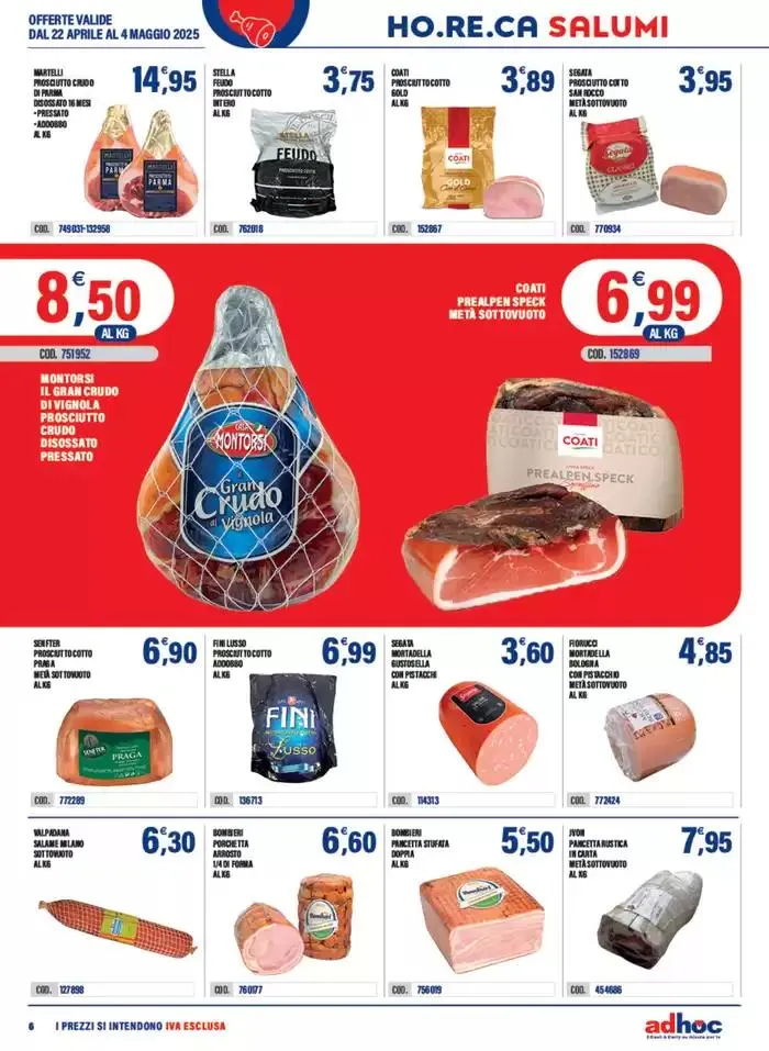 Offerte valide dal 22 aprile al 4 maggio da 22 aprile a 4 maggio di 2025 - Pagina del volantino 6