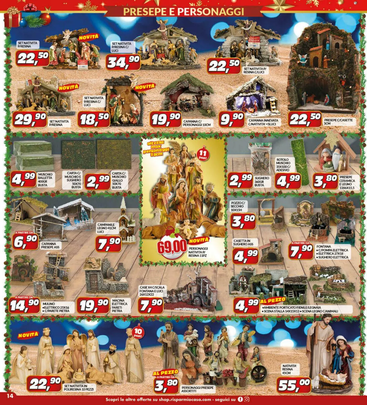 Risparmio Casa Volantino attuale da 25 novembre a 17 dicembre di 2023 - Pagina del volantino 14