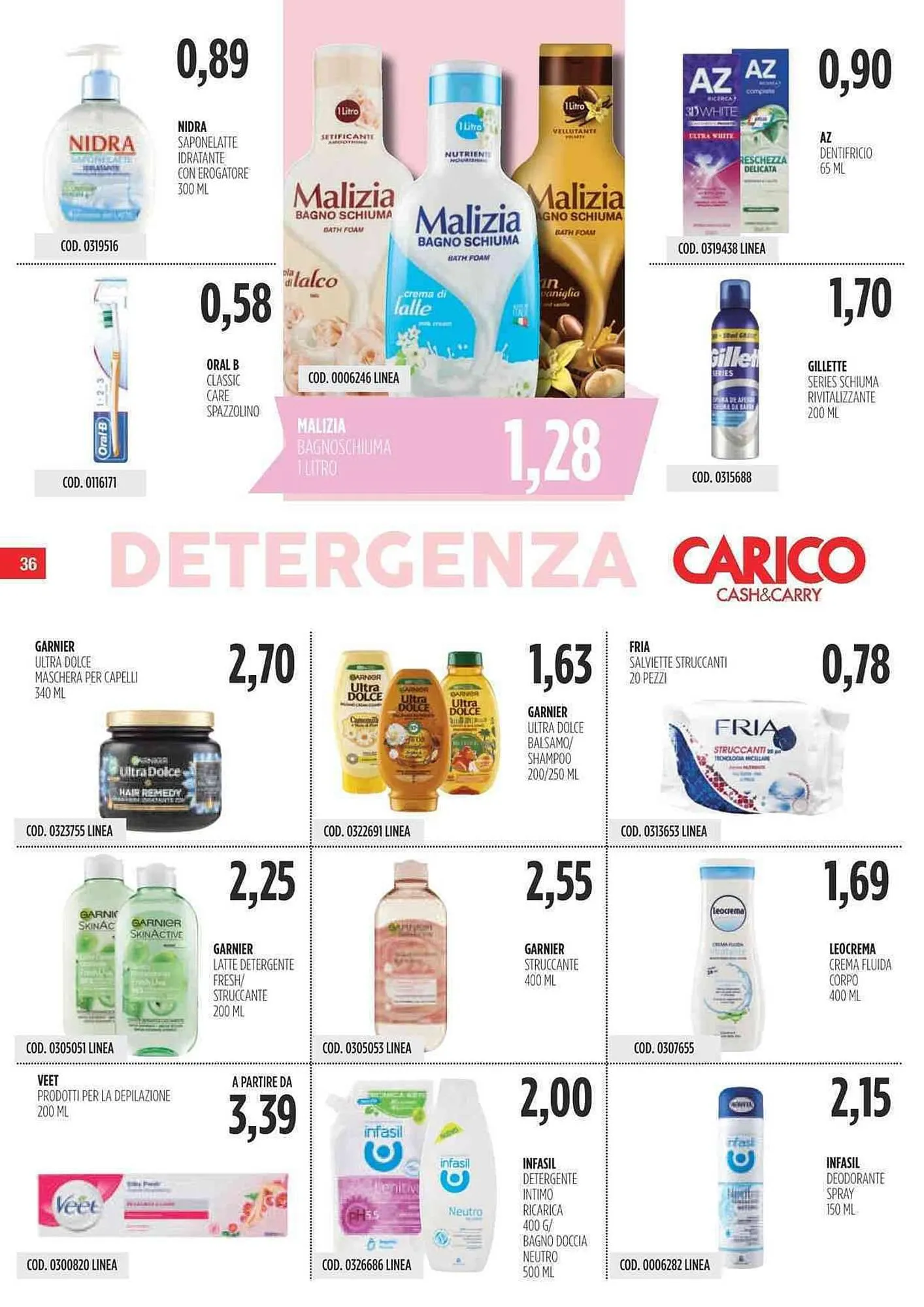Volantino Carico Cash & Carry da 15 febbraio a 28 febbraio di 2024 - Pagina del volantino 36