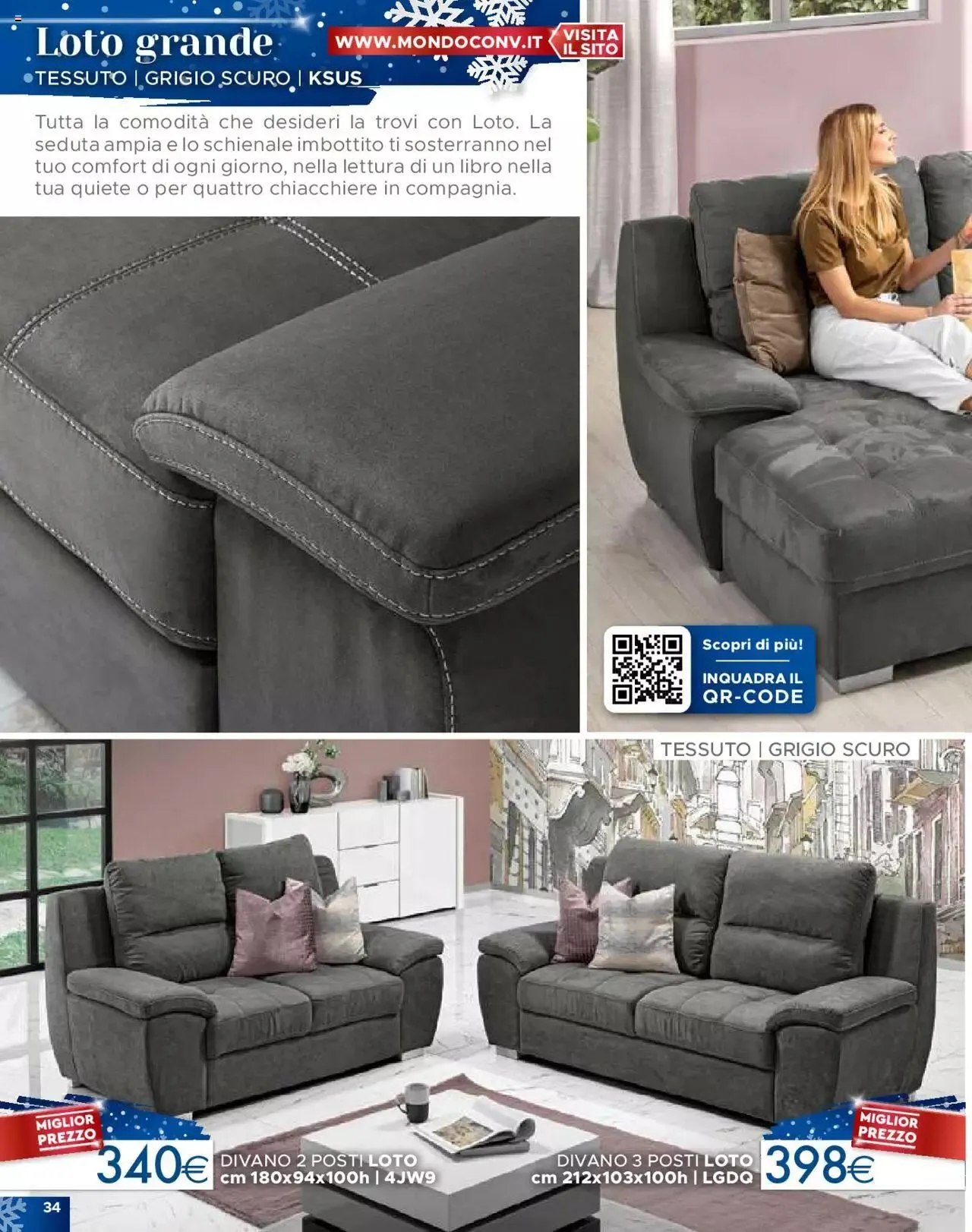 Mondo Convenienza - Catalogo Speciale Autunno da 1 novembre a 31 dicembre di 2023 - Pagina del volantino 36