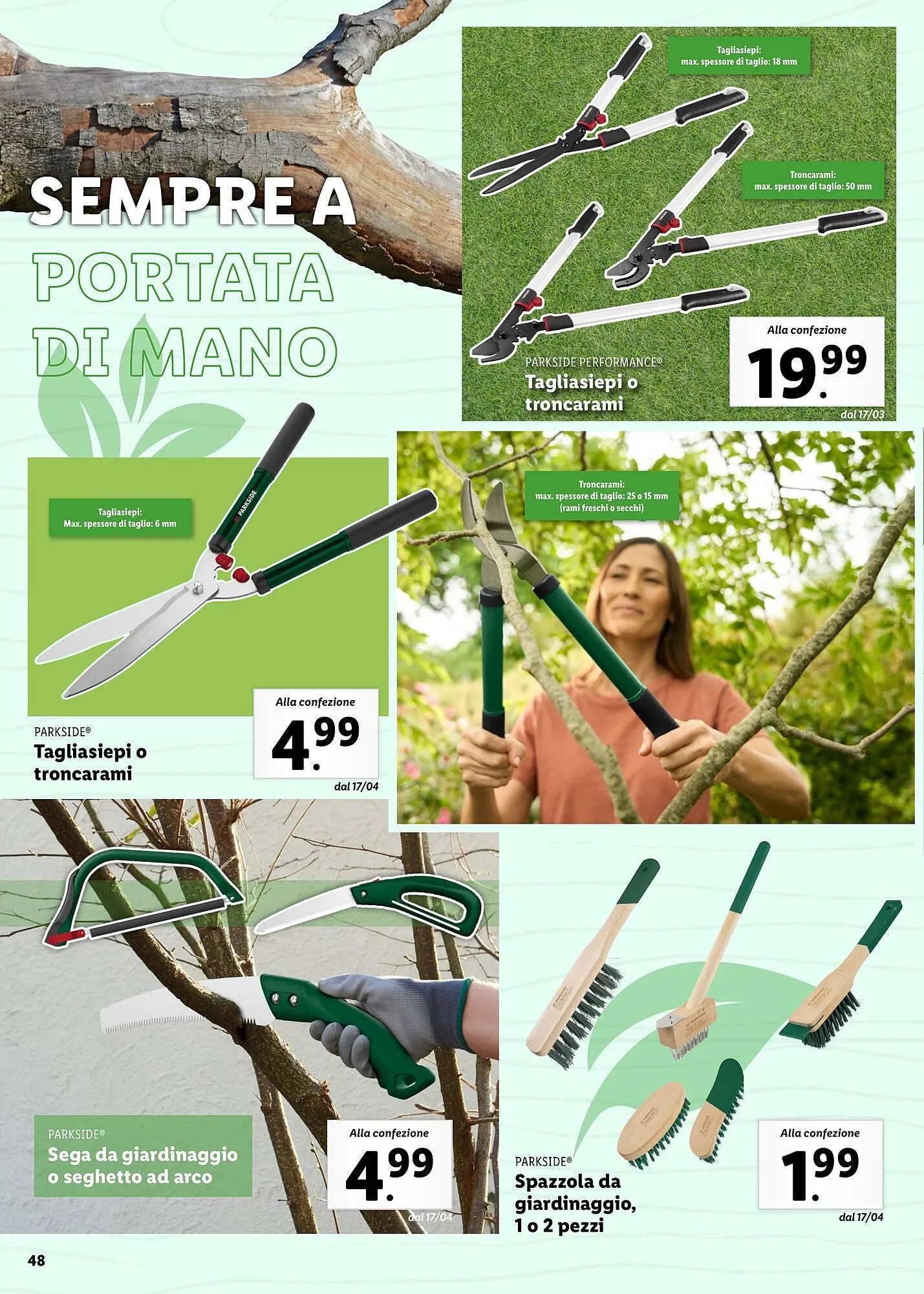 Volantino Lidl da 4 aprile a 31 maggio di 2025 - Pagina del volantino 48