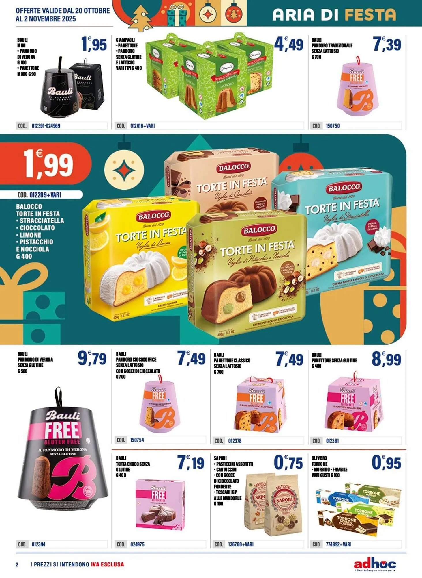 Volantino Adhoc da 20 ottobre a 2 novembre di 2025 - Pagina del volantino 2