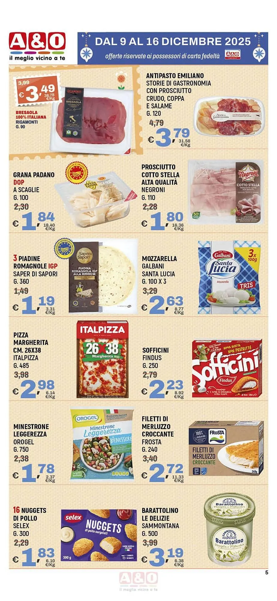 Volantino A&O da 9 dicembre a 16 dicembre di 2025 - Pagina del volantino 5