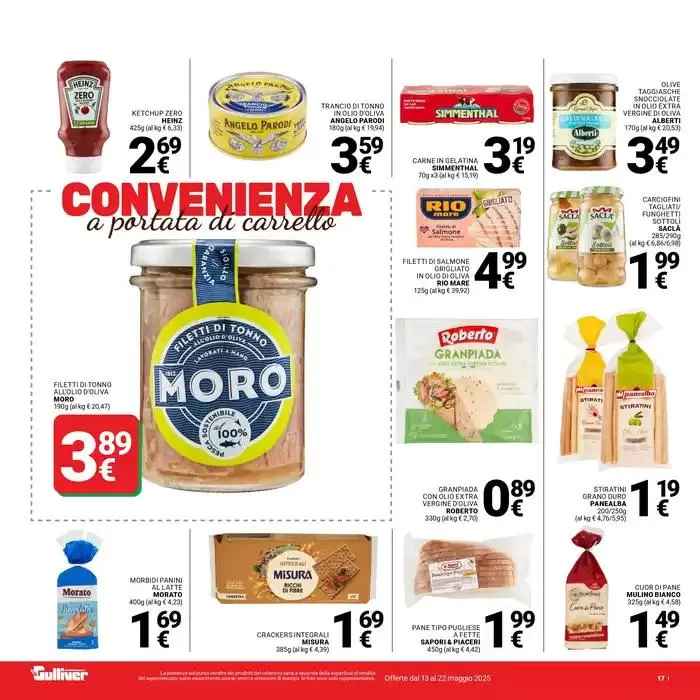 Convenienza a portata di carrello da 13 maggio a 22 maggio di 2025 - Pagina del volantino 17