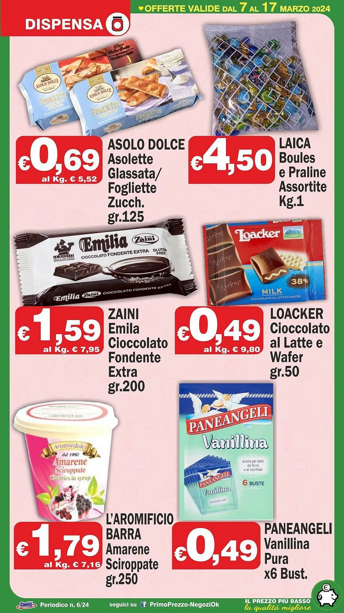 Volantino Primo Prezzo da 7 marzo a 17 marzo di 2024 - Pagina del volantino 13