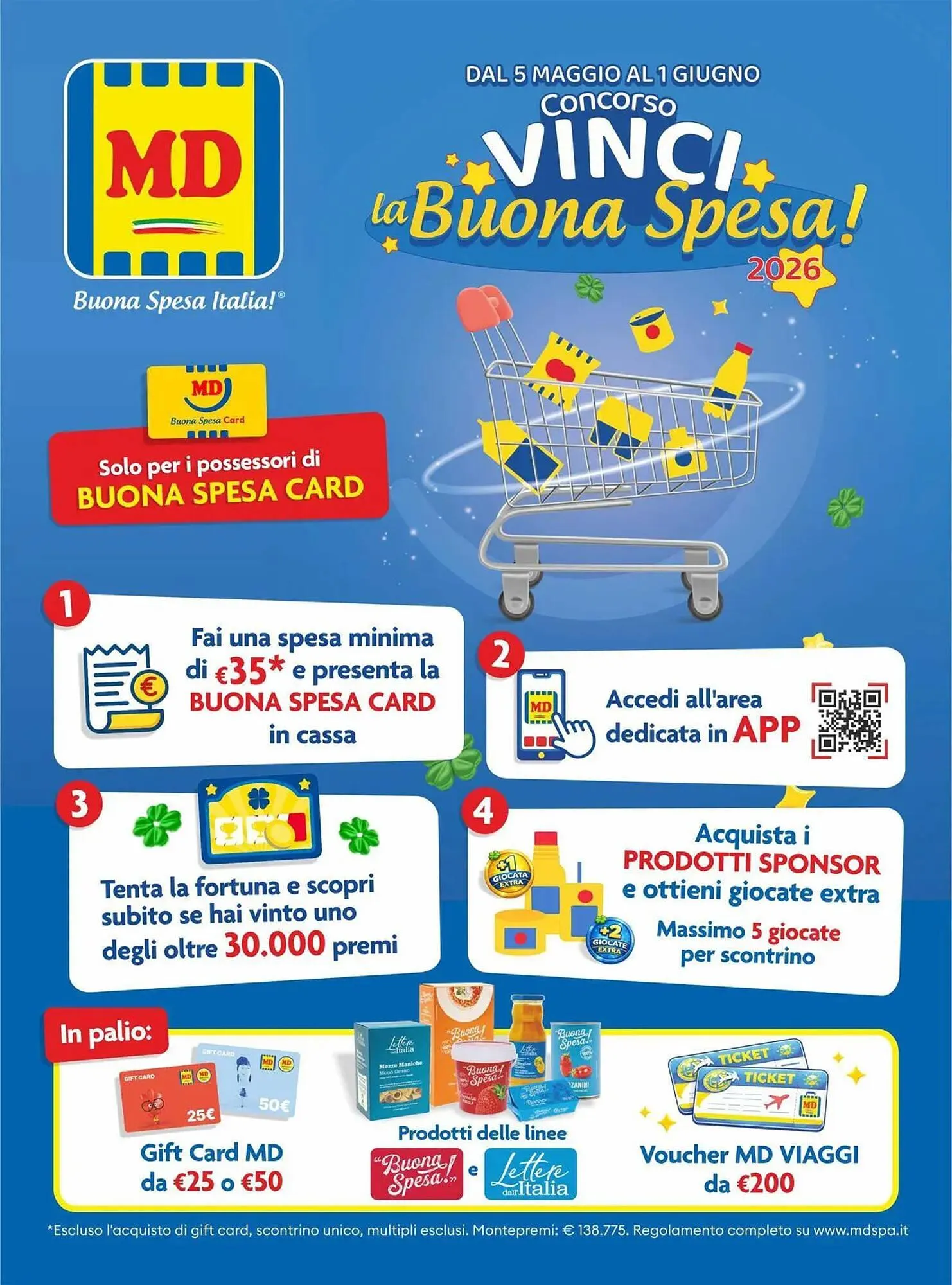 Volantino MD Discount da 5 maggio a 17 maggio di 2026 - Pagina del volantino 1