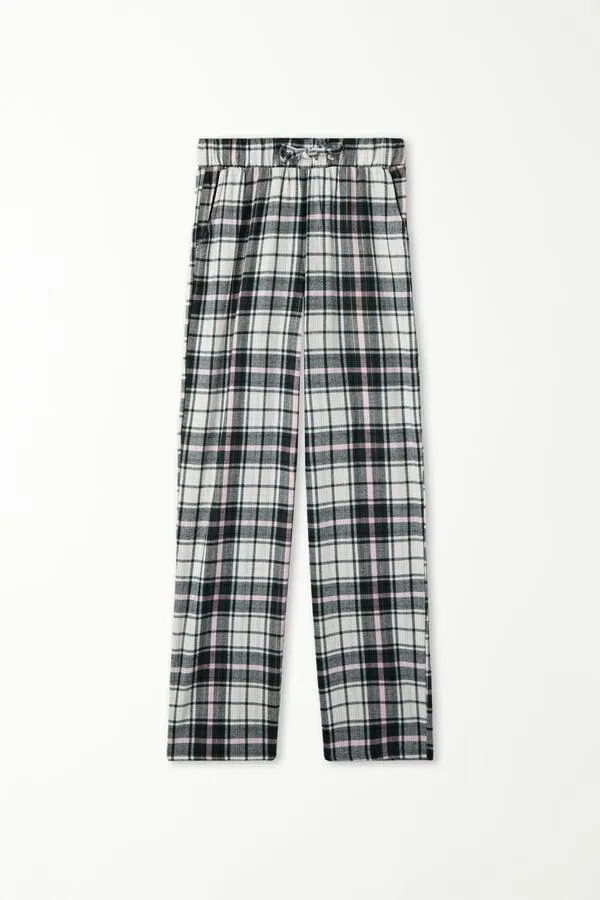 Pantalone Lungo in Flanella