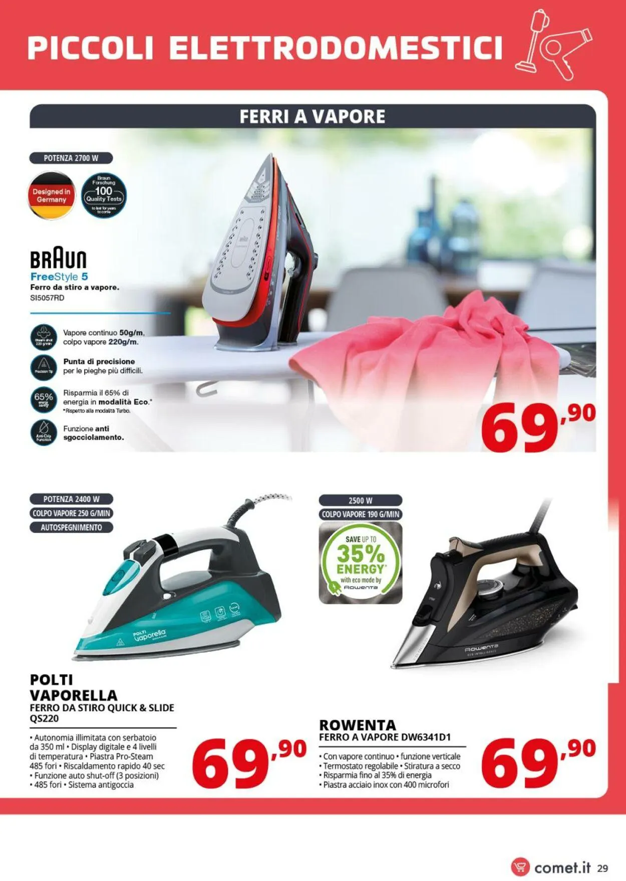 Comet Volantino attuale da 22 agosto a 11 settembre di 2025 - Pagina del volantino 29
