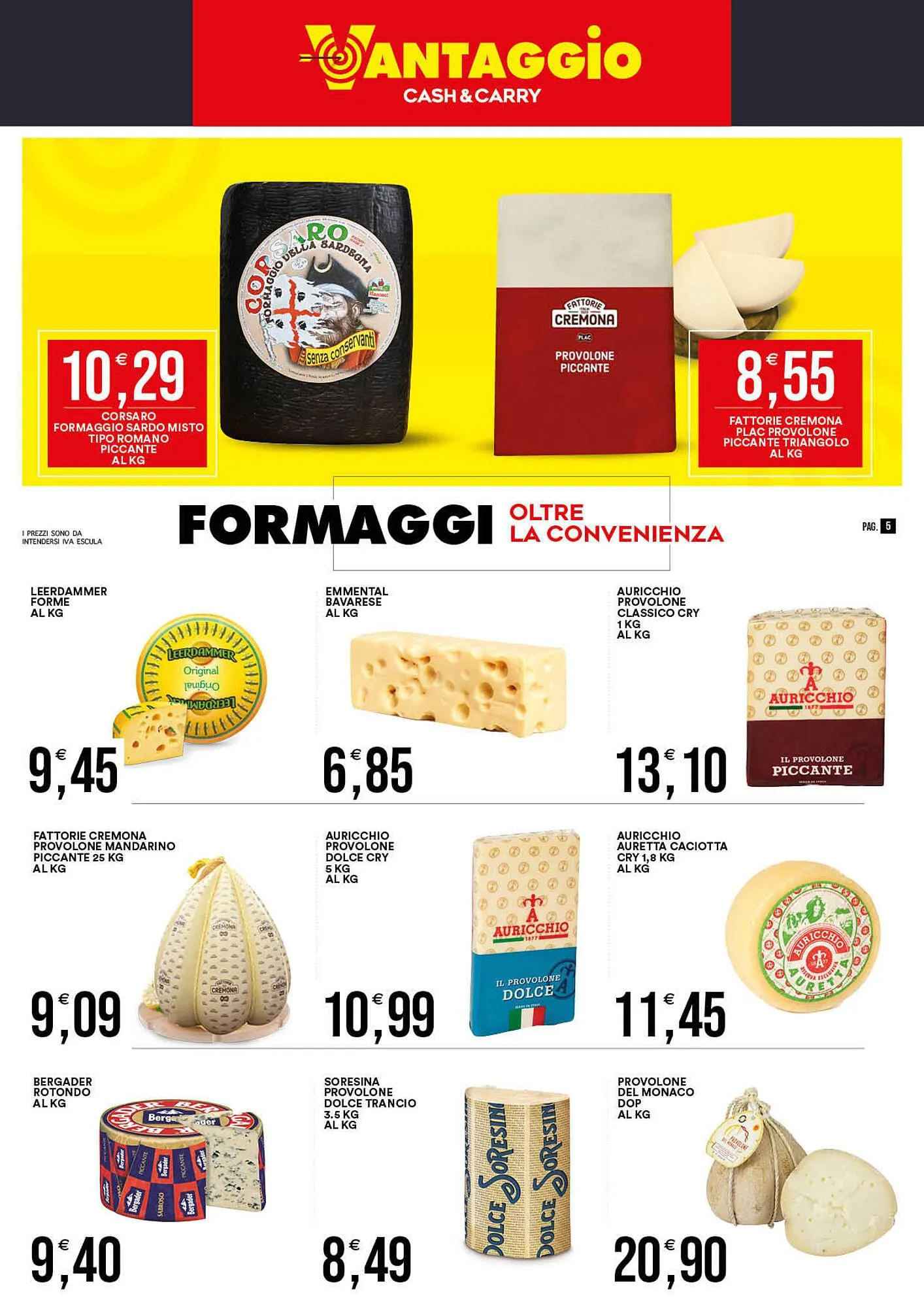 Volantino Vantaggio Cash&Carry da 20 ottobre a 1 novembre di 2025 - Pagina del volantino 5
