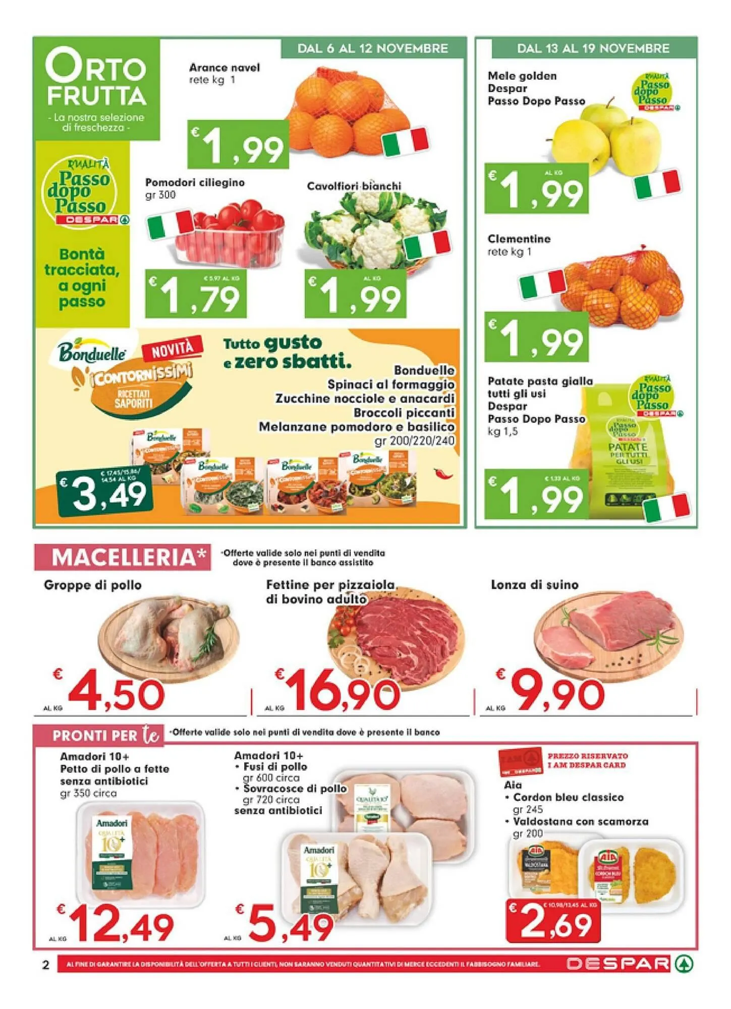 Volantino DeSpar Express da 6 novembre a 19 novembre di 2025 - Pagina del volantino 2