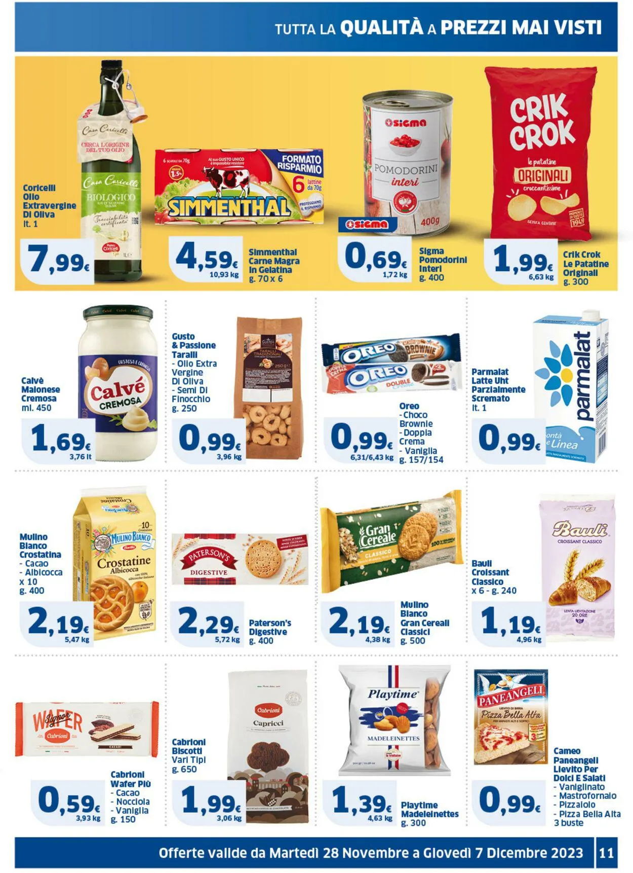 Sigma - Napoli Volantino attuale da 28 novembre a 7 dicembre di 2023 - Pagina del volantino 11