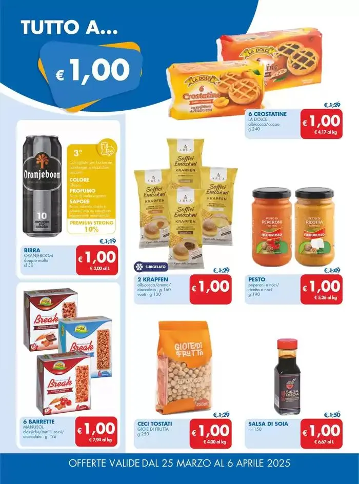 Tutto a... €1,00 €2,00 €3,00 da 25 marzo a 6 aprile di 2025 - Pagina del volantino 3