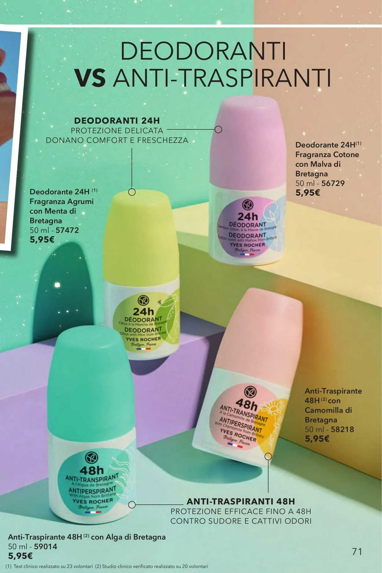 Yves Rocher Volantino attuale da 25 dicembre a 8 gennaio di 2026 - Pagina del volantino 71