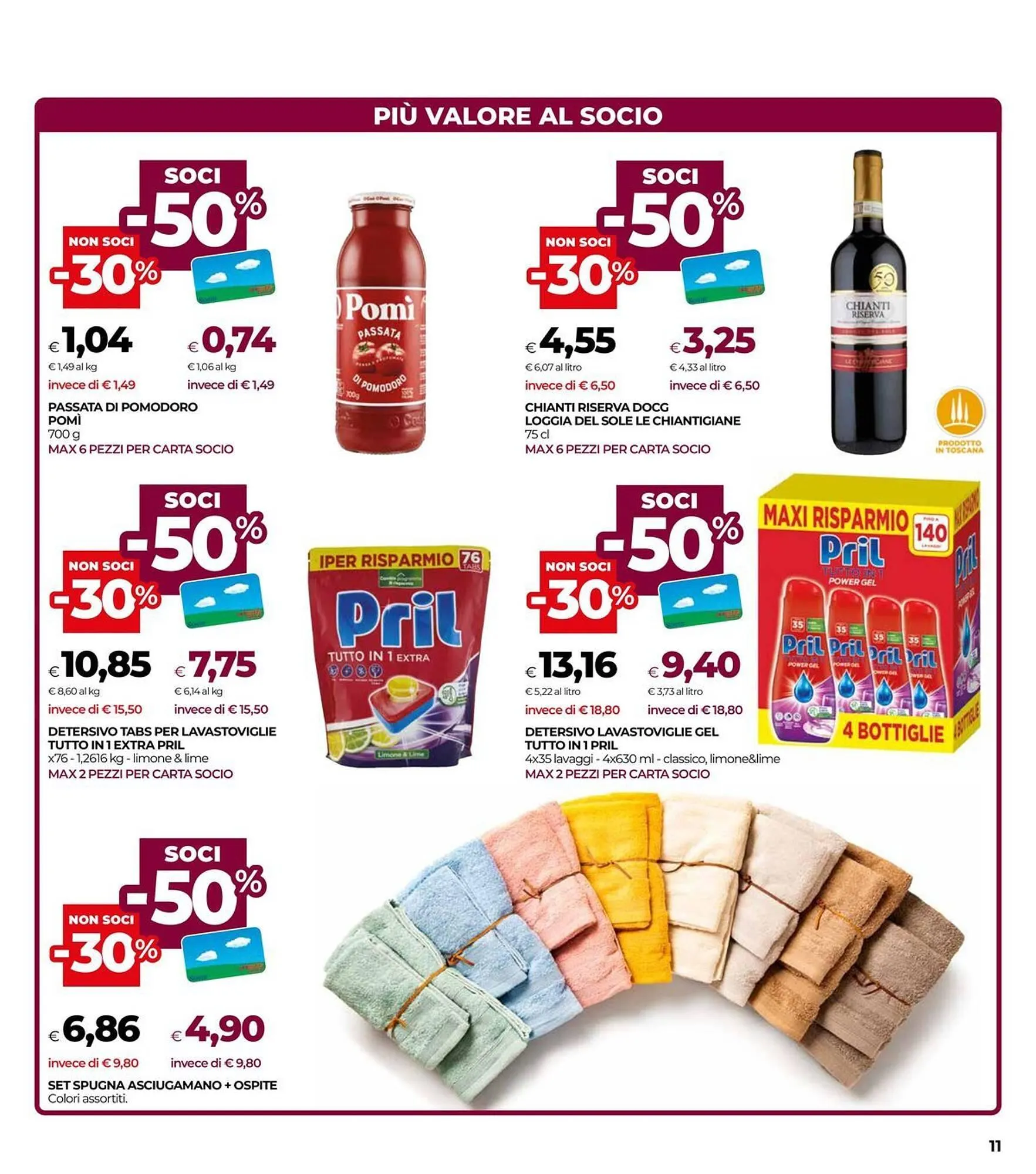 Volantino Unicoop da 12 marzo a 25 marzo di 2026 - Pagina del volantino 11