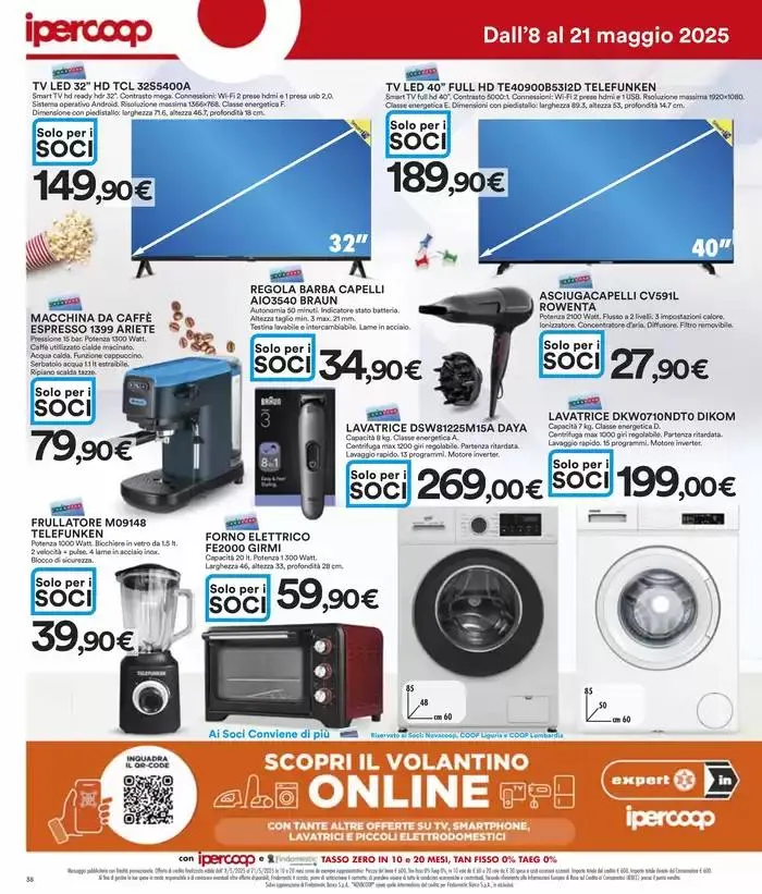 Grandi marche da 8 maggio a 21 maggio di 2025 - Pagina del volantino 38