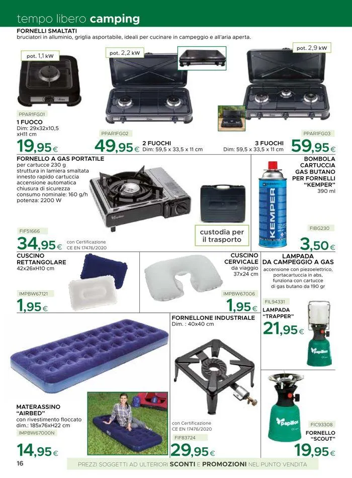 Catalogo giardino 2024 da 19 giugno a 31 agosto di 2024 - Pagina del volantino 16