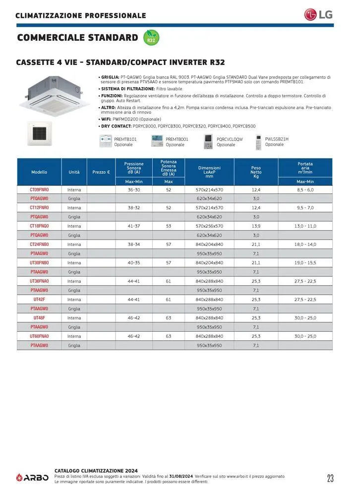 Catalogo climatizzazione 2024 da 17 maggio a 31 dicembre di 2024 - Pagina del volantino 23