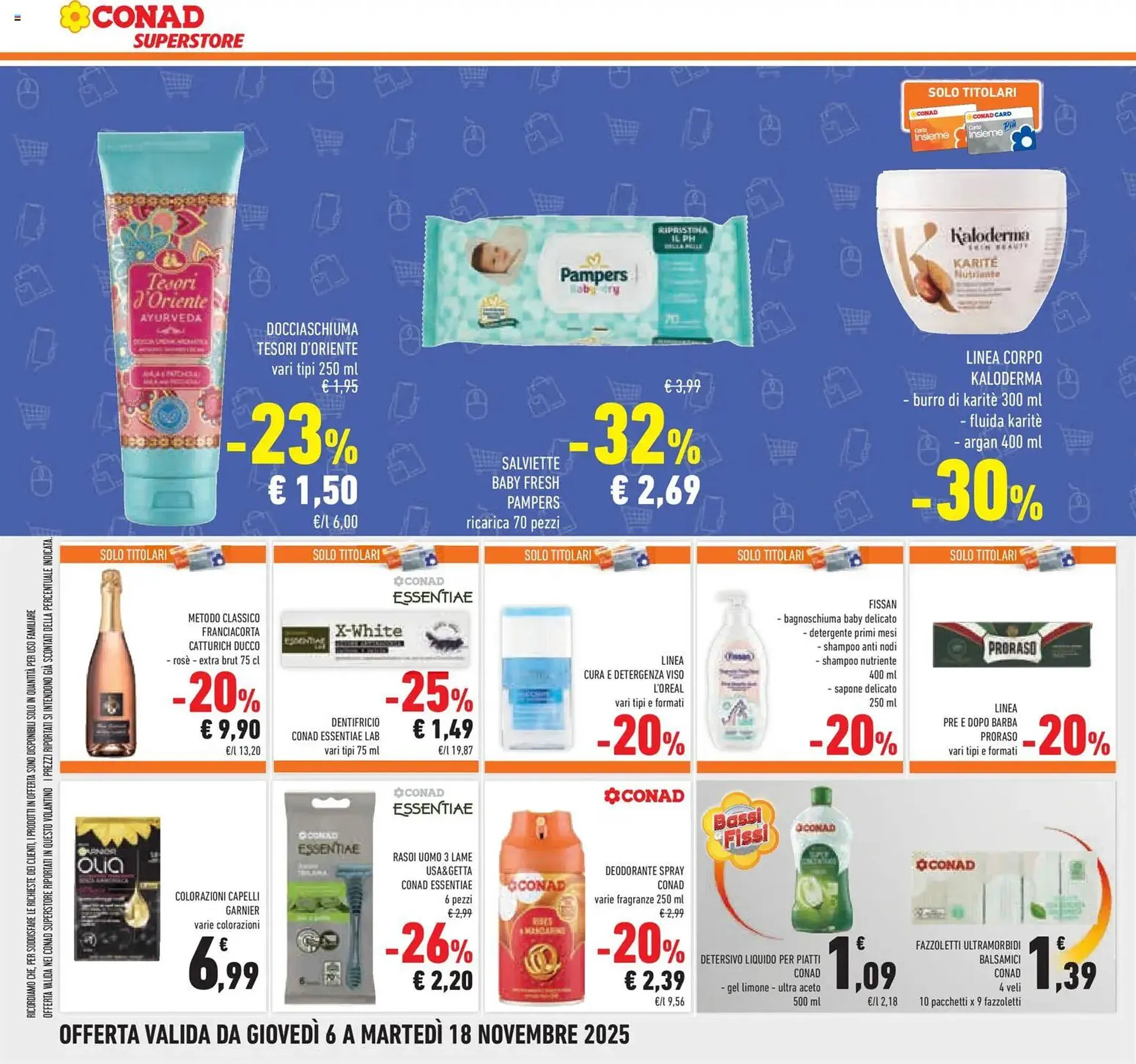 Volantino Conad da 6 novembre a 15 novembre di 2025 - Pagina del volantino 44