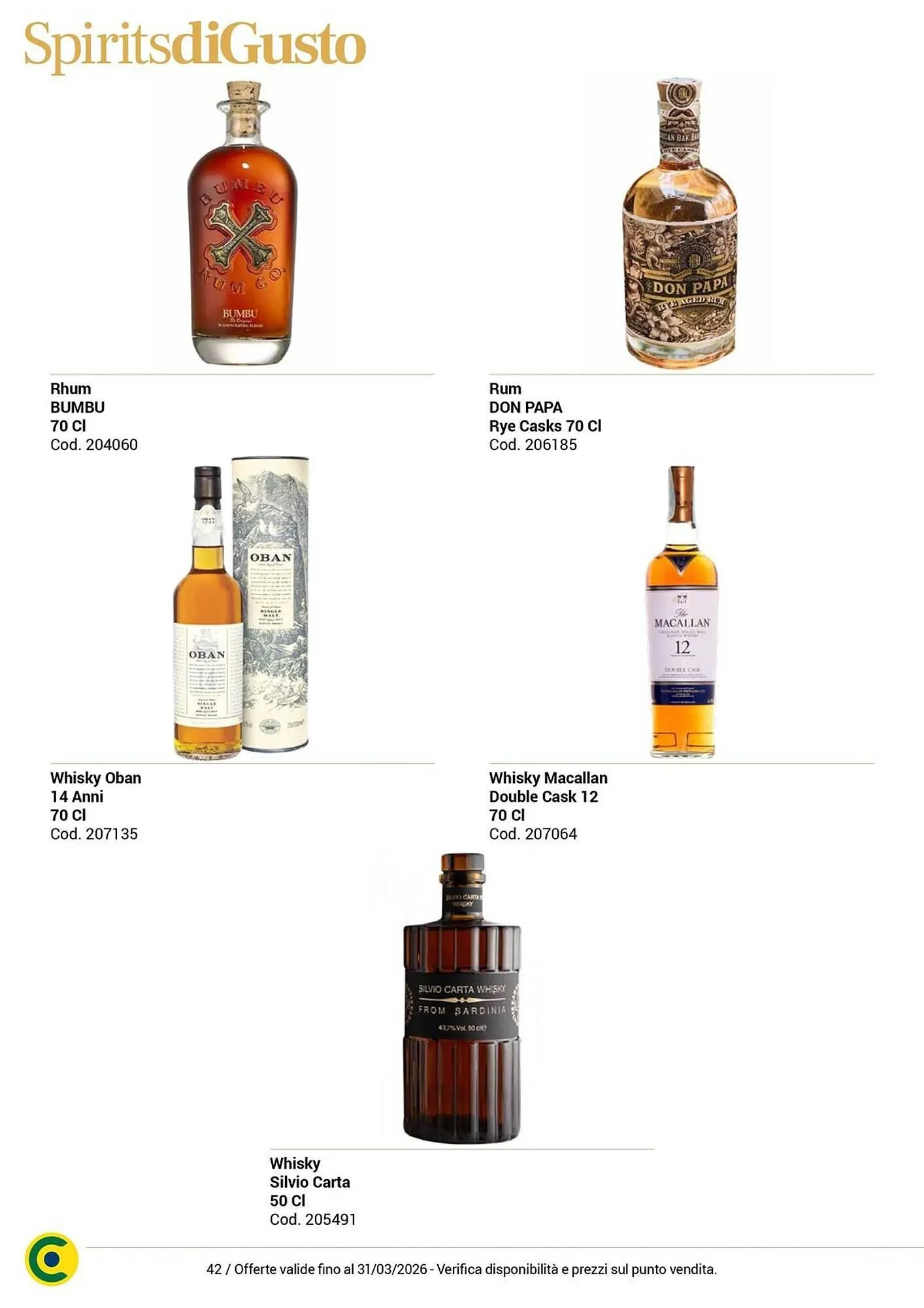 Volantino Centro Cash da 6 dicembre a 31 marzo di 2026 - Pagina del volantino 42