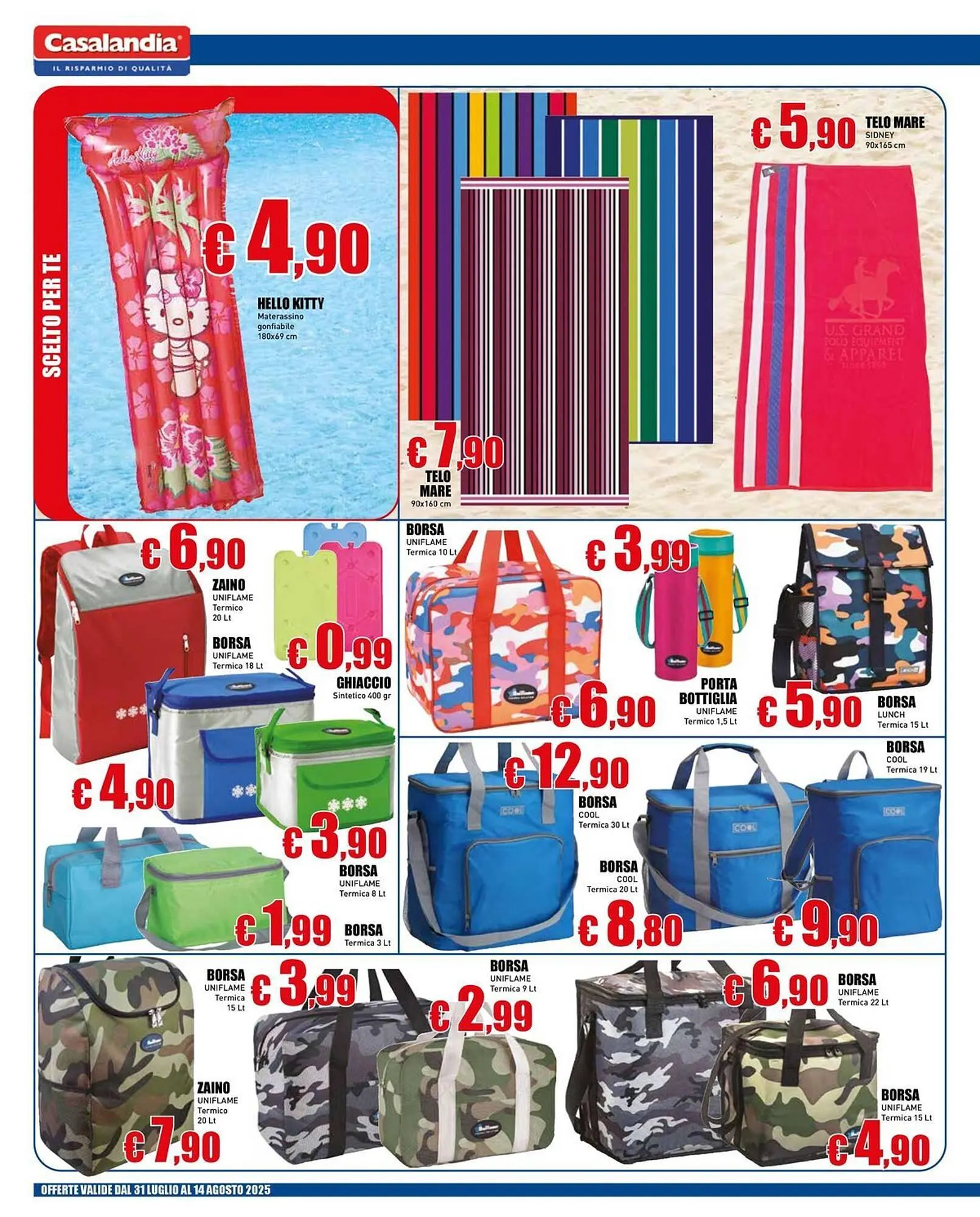 Volantino Casalandia da 31 luglio a 14 agosto di 2025 - Pagina del volantino 10