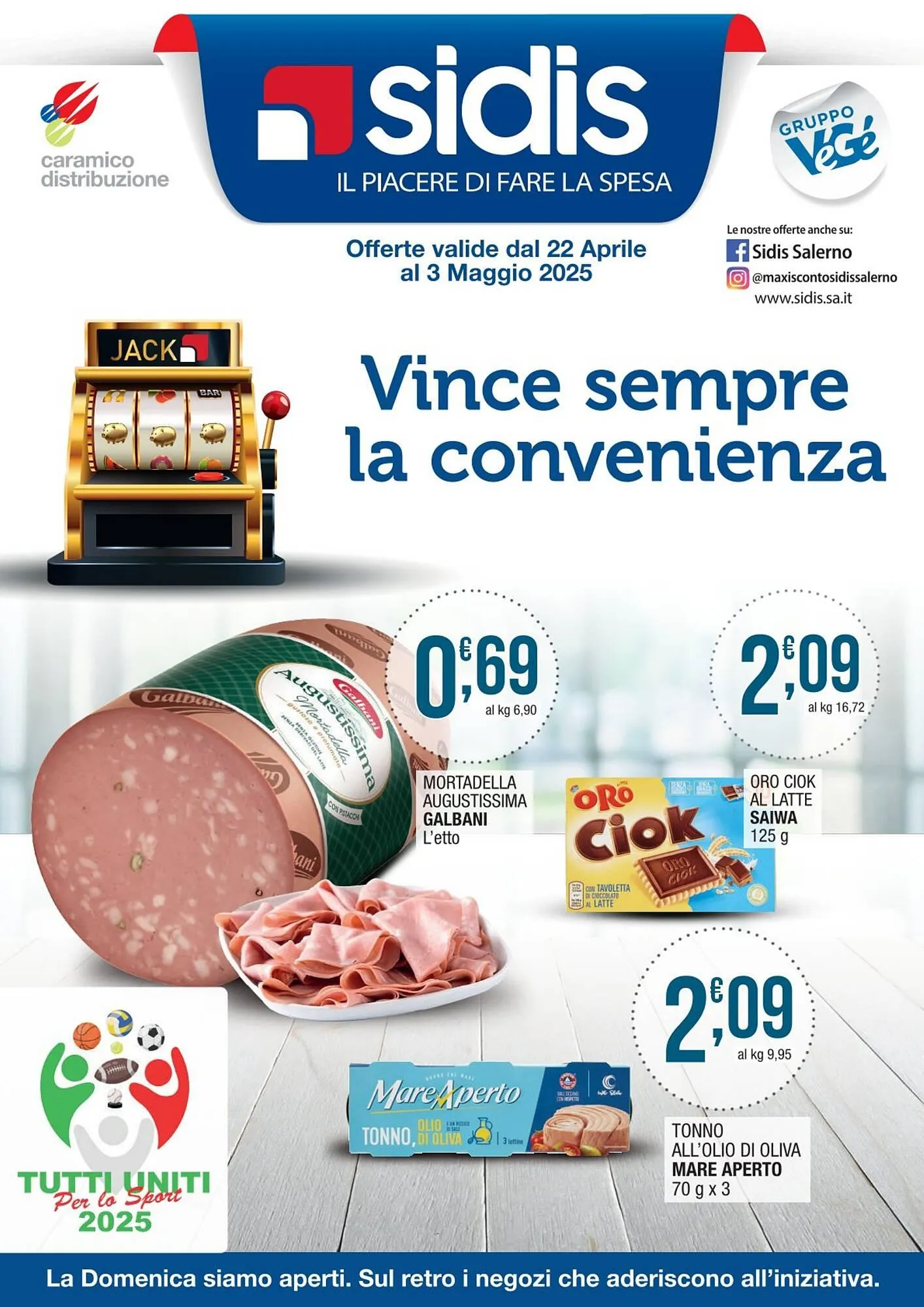 Volantino Maxi Sidis - 1