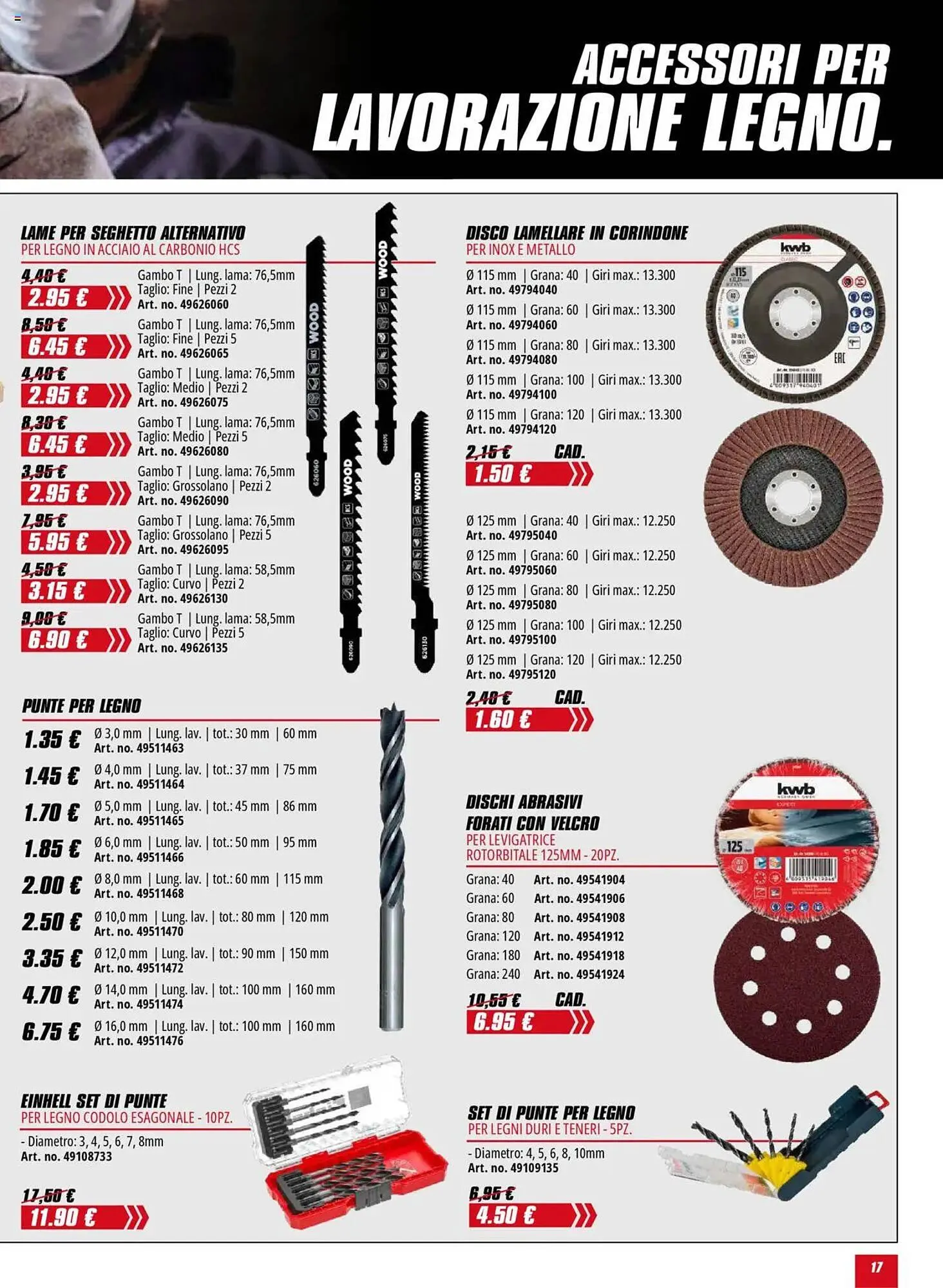 Volantino Einhell da 1 ottobre a 31 gennaio di 2026 - Pagina del volantino 17