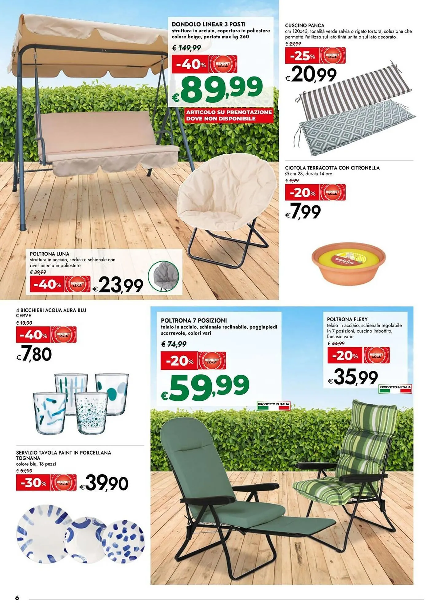 Volantino Bennet da 22 aprile a 28 maggio di 2025 - Pagina del volantino 6