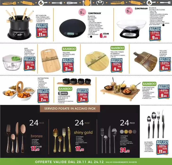 Nuova Apertura Portogruaro da 28 novembre a 24 dicembre di 2024 - Pagina del volantino 4