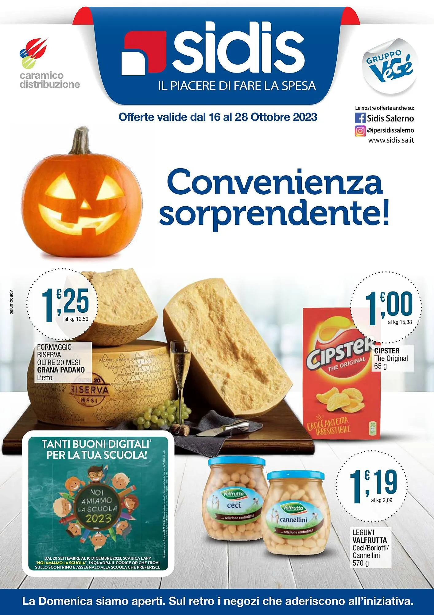 Volantino Sidis da 16 ottobre a 28 ottobre di 2023 - Pagina del volantino 1