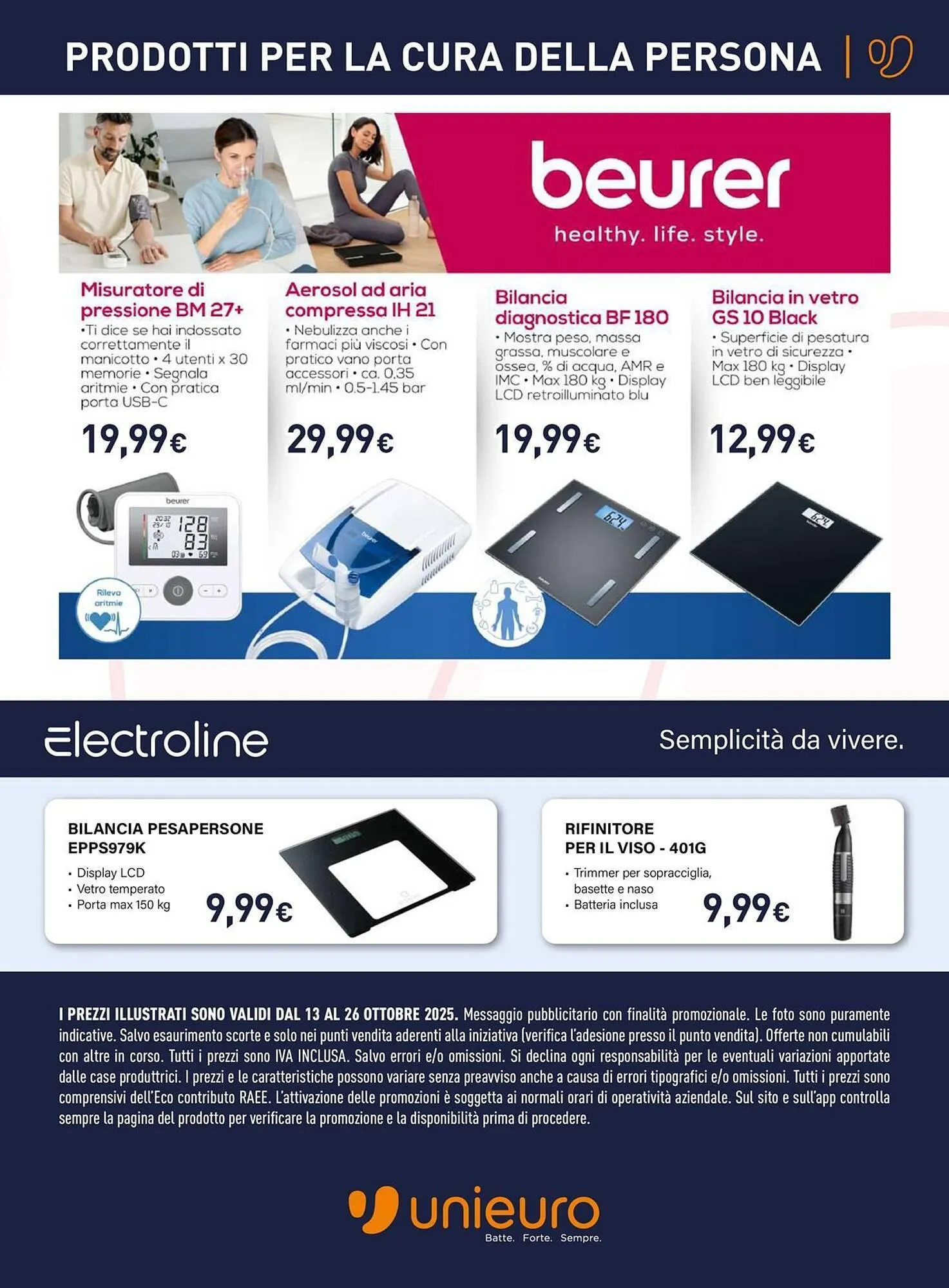 Volantino Unieuro da 13 ottobre a 26 ottobre di 2025 - Pagina del volantino 25