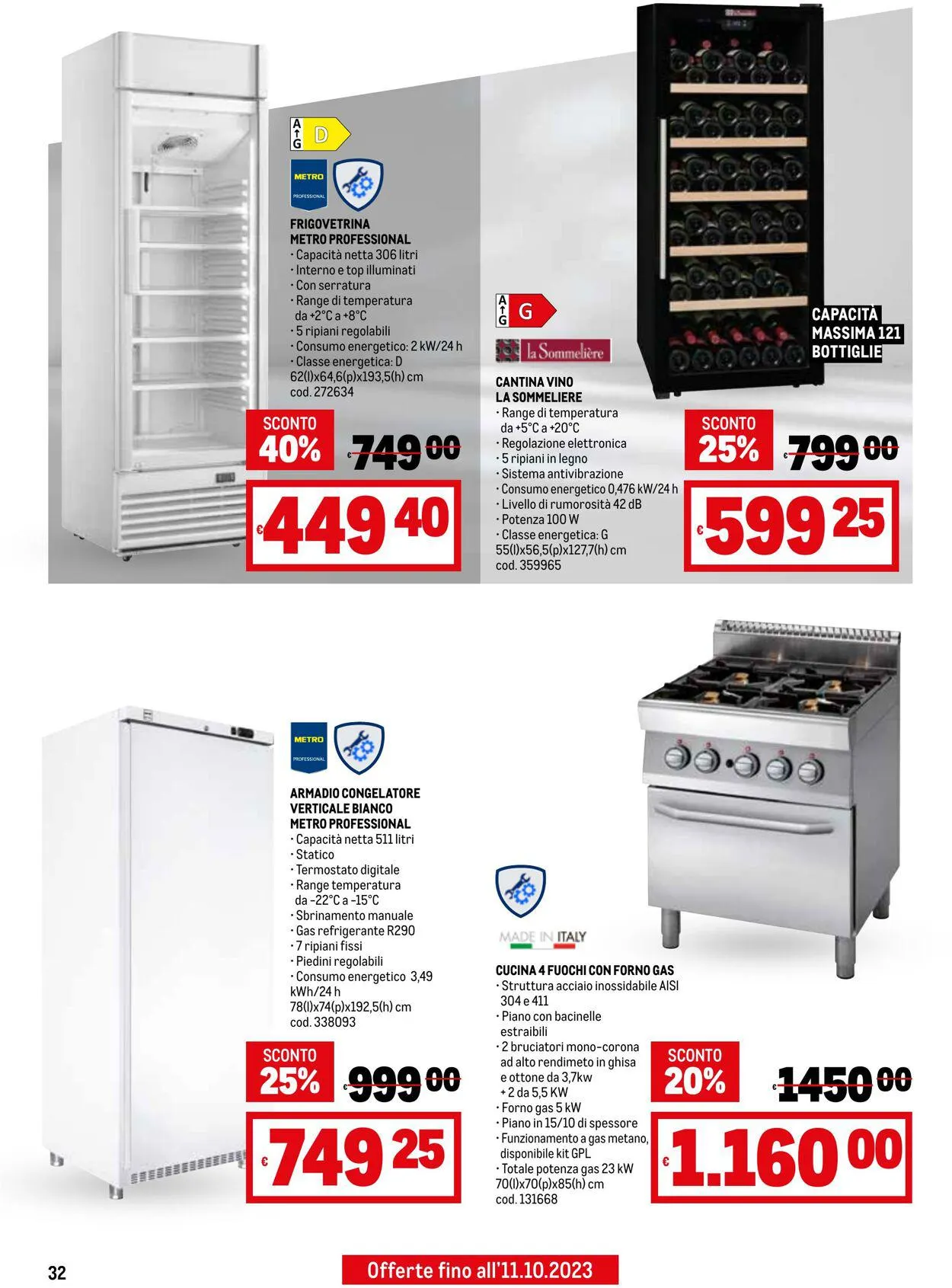 Metro Volantino attuale da 28 settembre a 11 ottobre di 2023 - Pagina del volantino 32